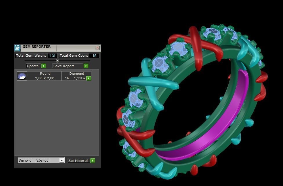 Tiffany Ring This model is like the original 3D print model_10