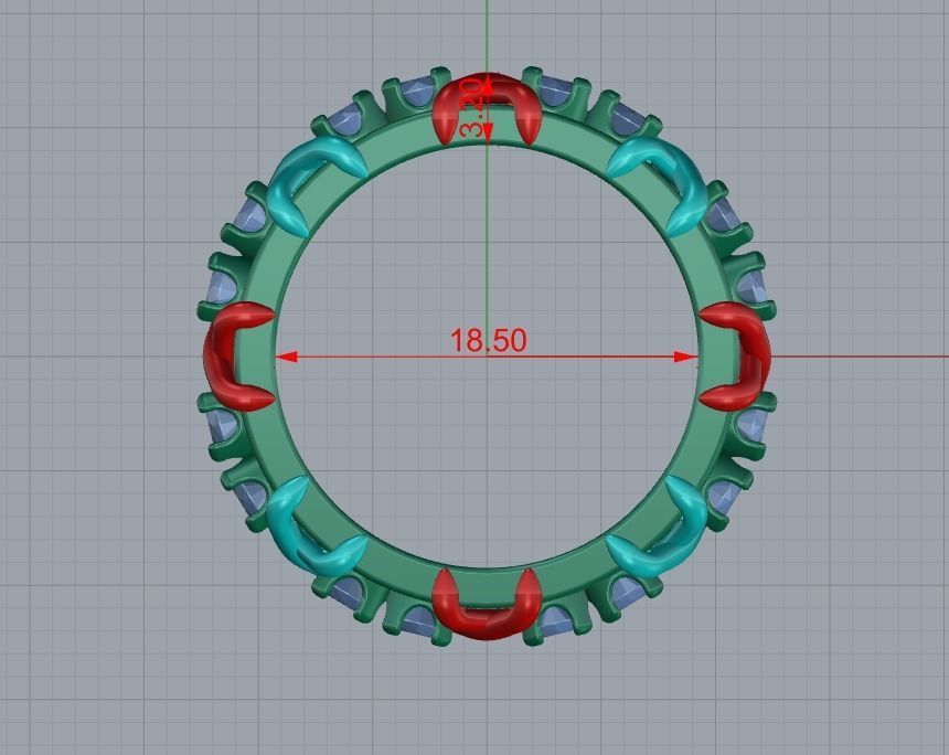 Tiffany Ring This model is like the original 3D print model_4