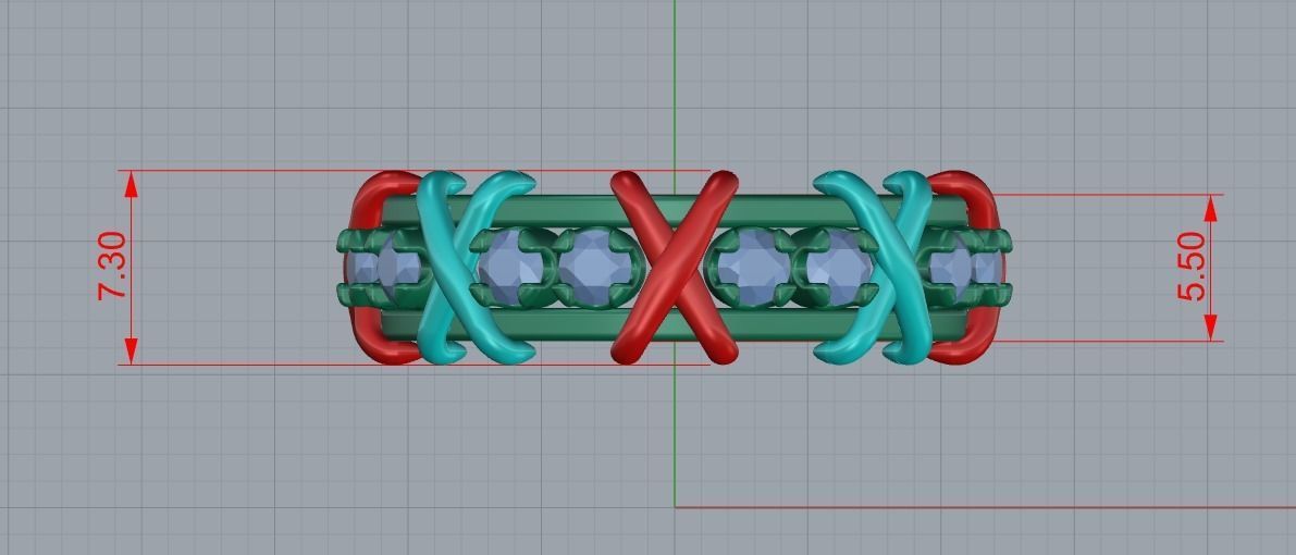 Tiffany Ring This model is like the original 3D print model_5