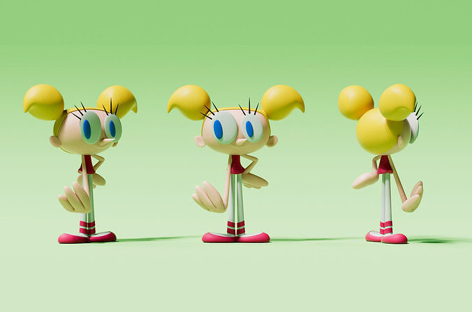 DeeDee 3D model