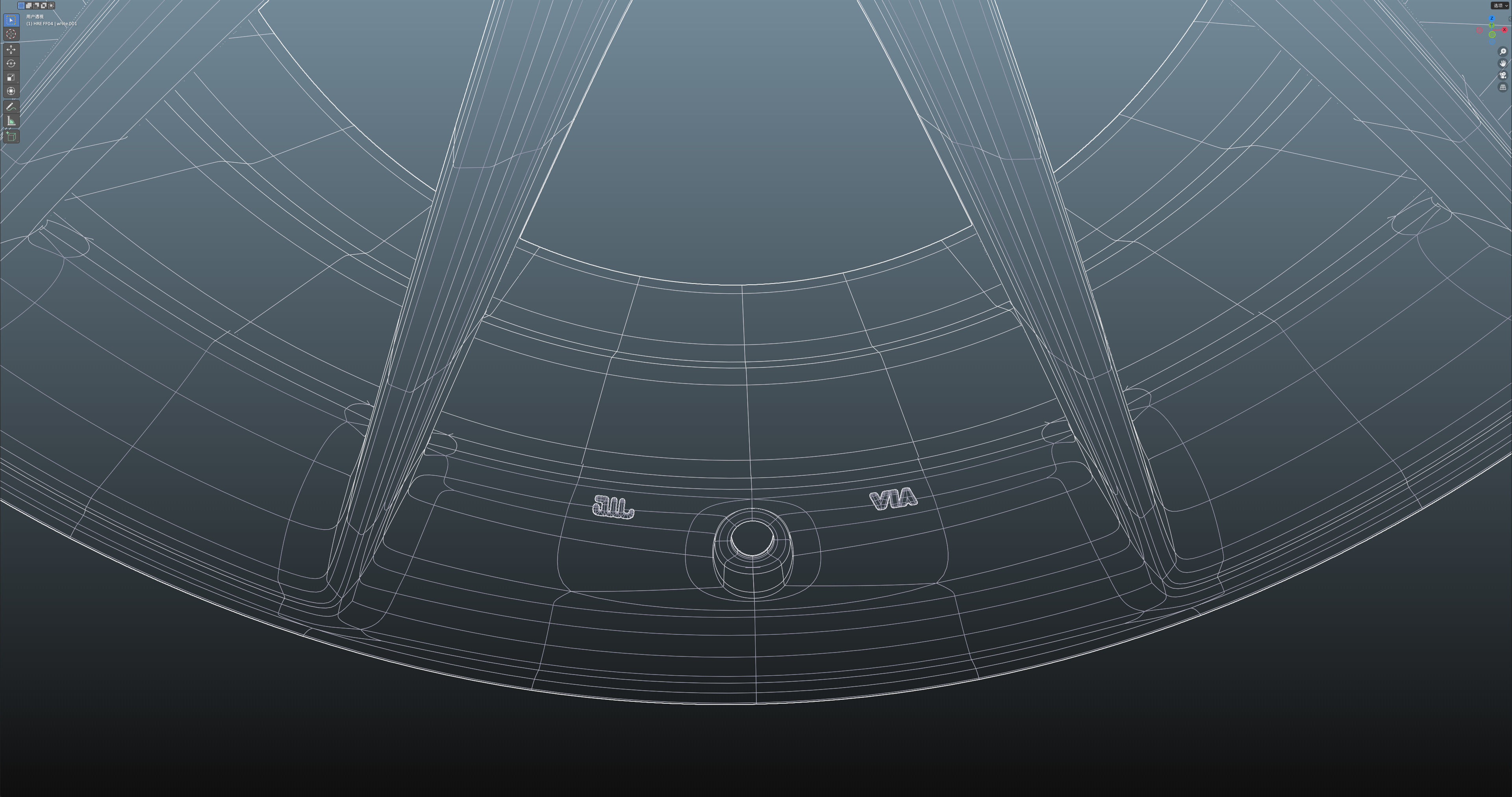 HRE FF04 Low-poly 3D model_29