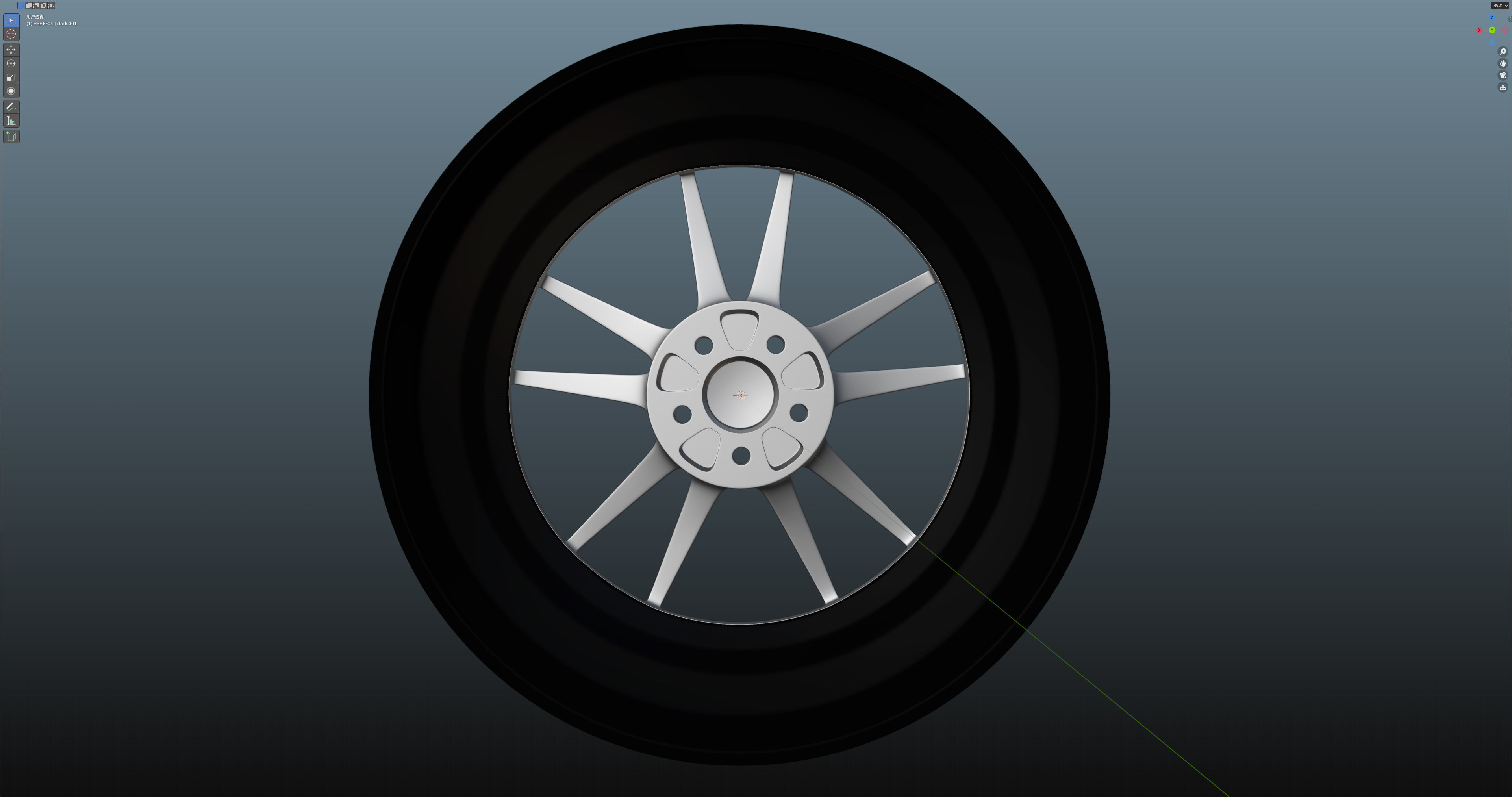 HRE FF04 Low-poly 3D model_13