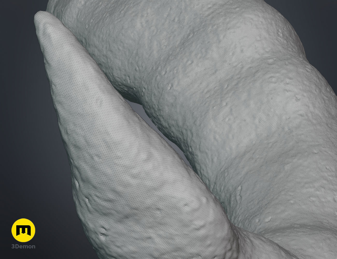 Eyjafjalla Horns Arknights 3D print model_15