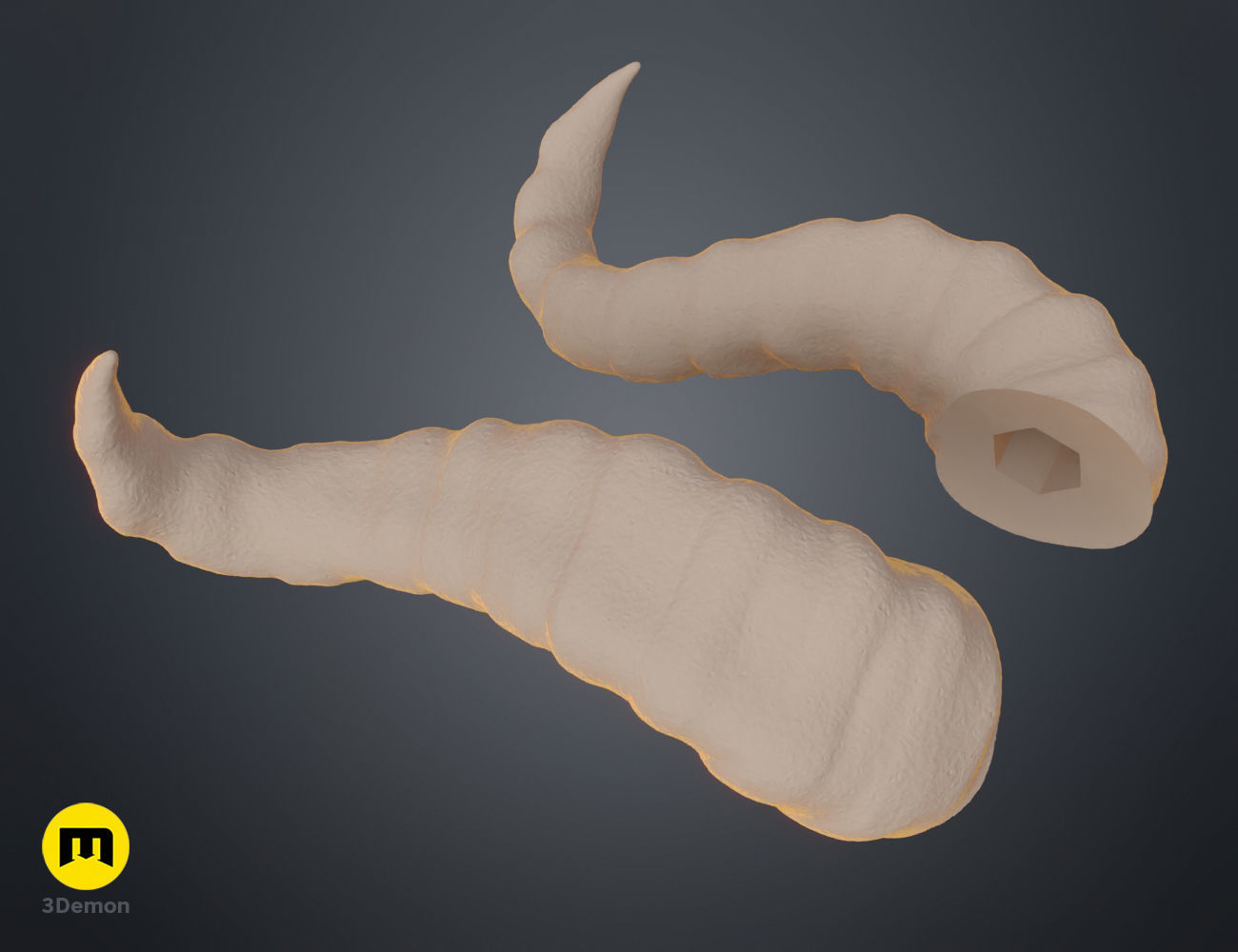 Eyjafjalla Horns Arknights 3D print model_12