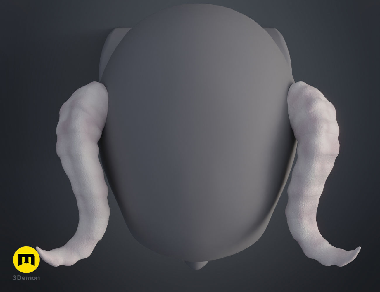 Eyjafjalla Horns Arknights 3D print model_9