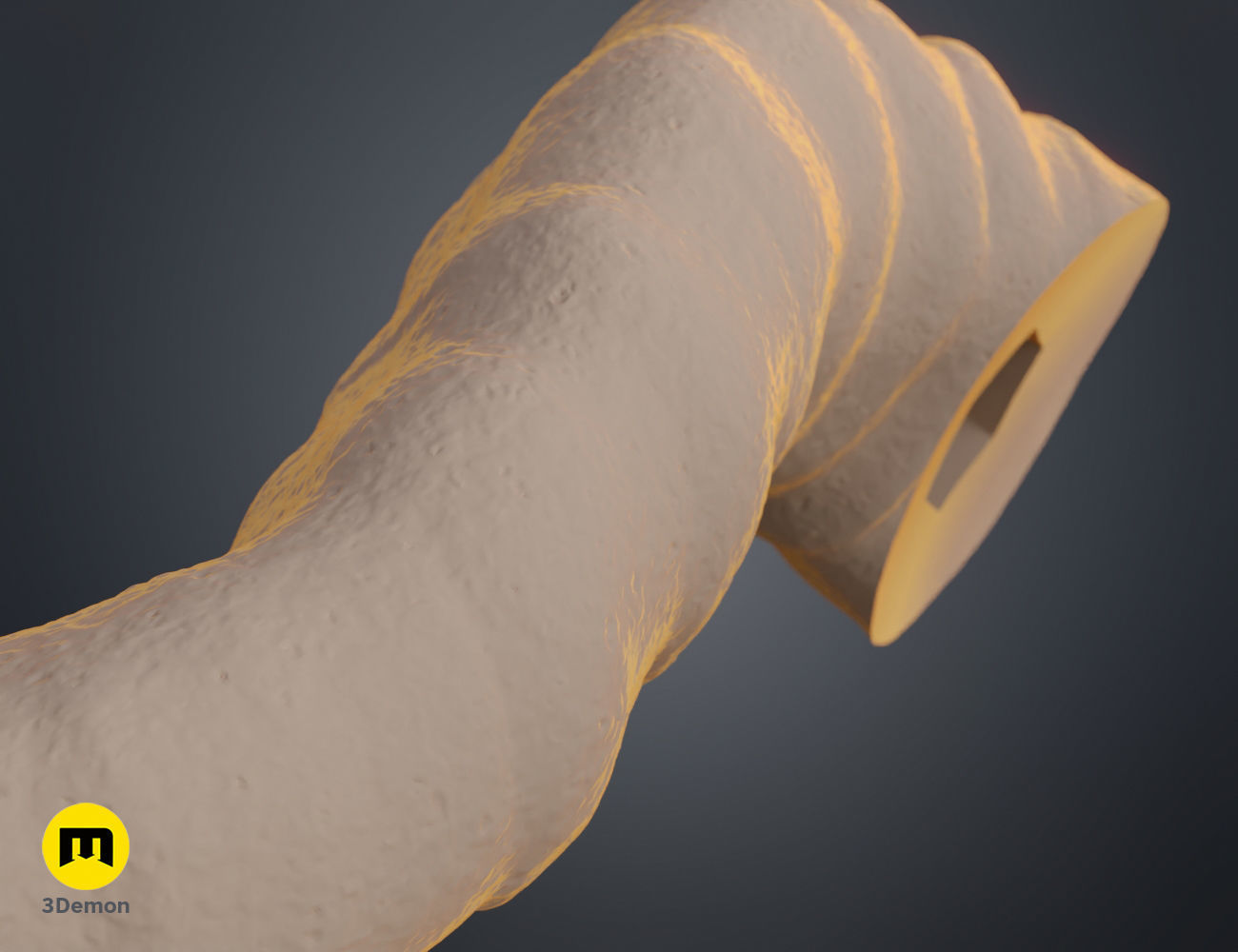 Eyjafjalla Horns Arknights 3D print model_6