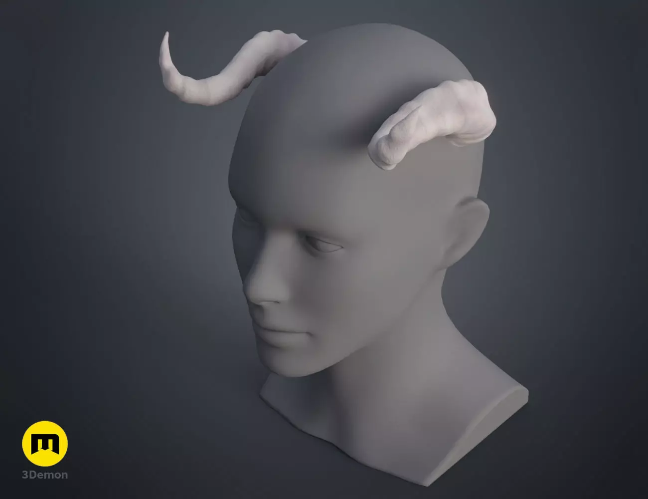 Eyjafjalla Horns Arknights 3D print model_0