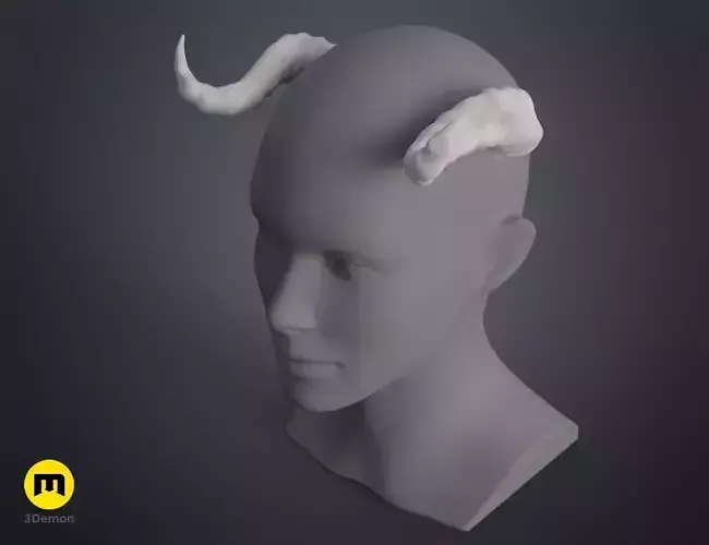 Eyjafjalla Horns Arknights 3D print model Eyjafjalla Horns Arknights 3D print model