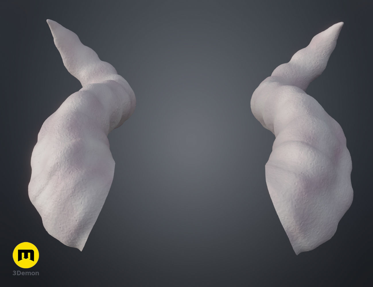 Eyjafjalla Horns Arknights 3D print model_11