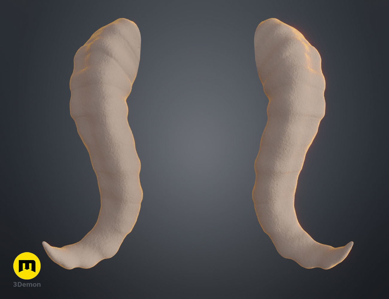 Eyjafjalla Horns Arknights 3D print model_13