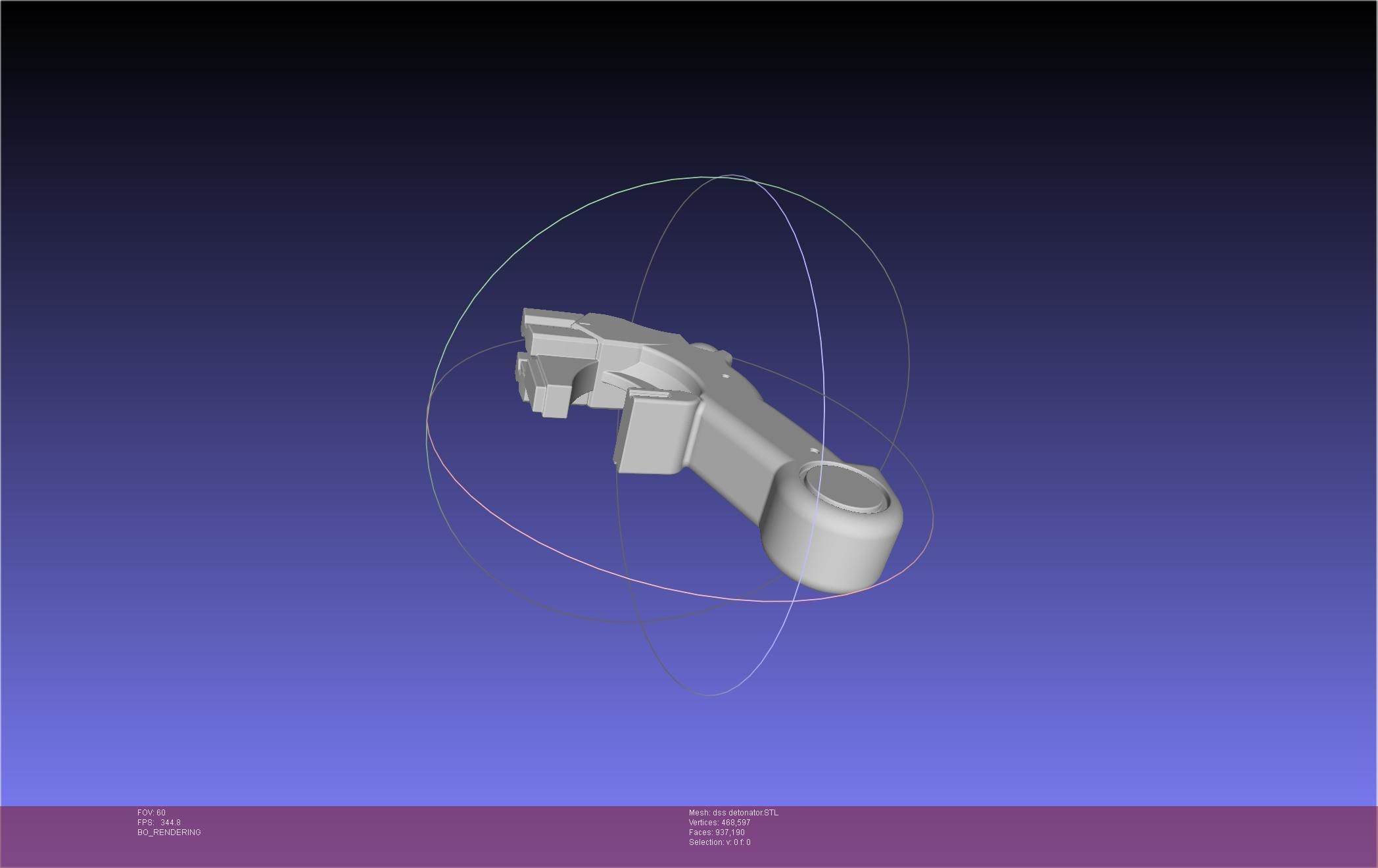 Evangelion DSS Choker Remote Detonator 3D print model_11