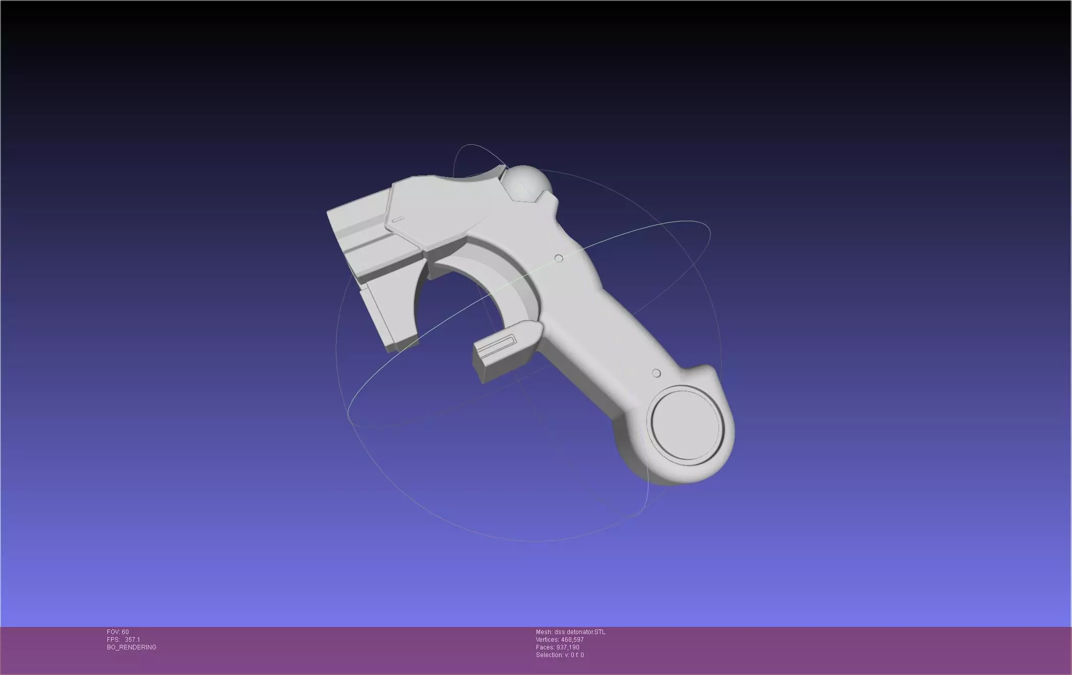 Evangelion DSS Choker Remote Detonator 3D print model_0