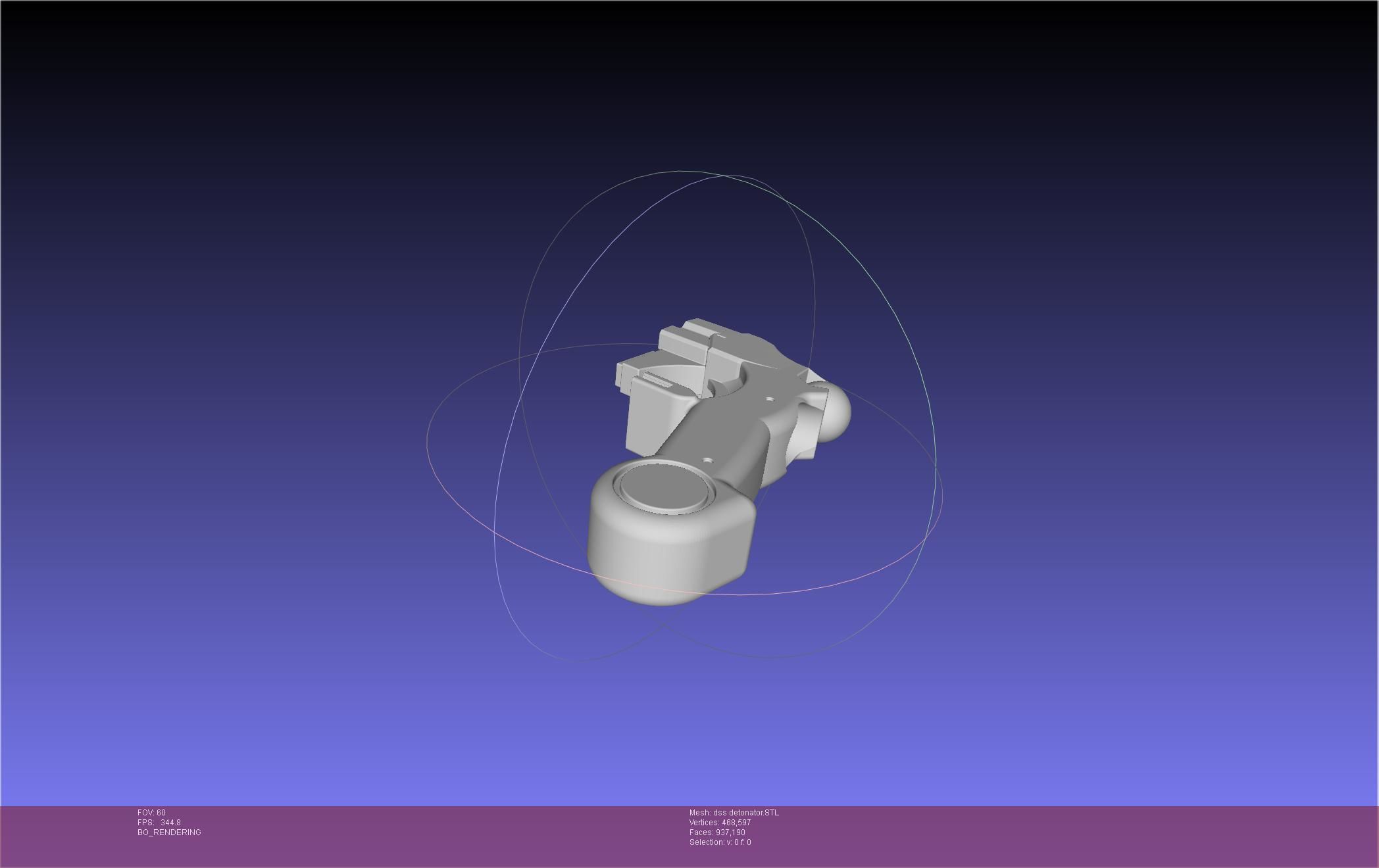 Evangelion DSS Choker Remote Detonator 3D print model_12