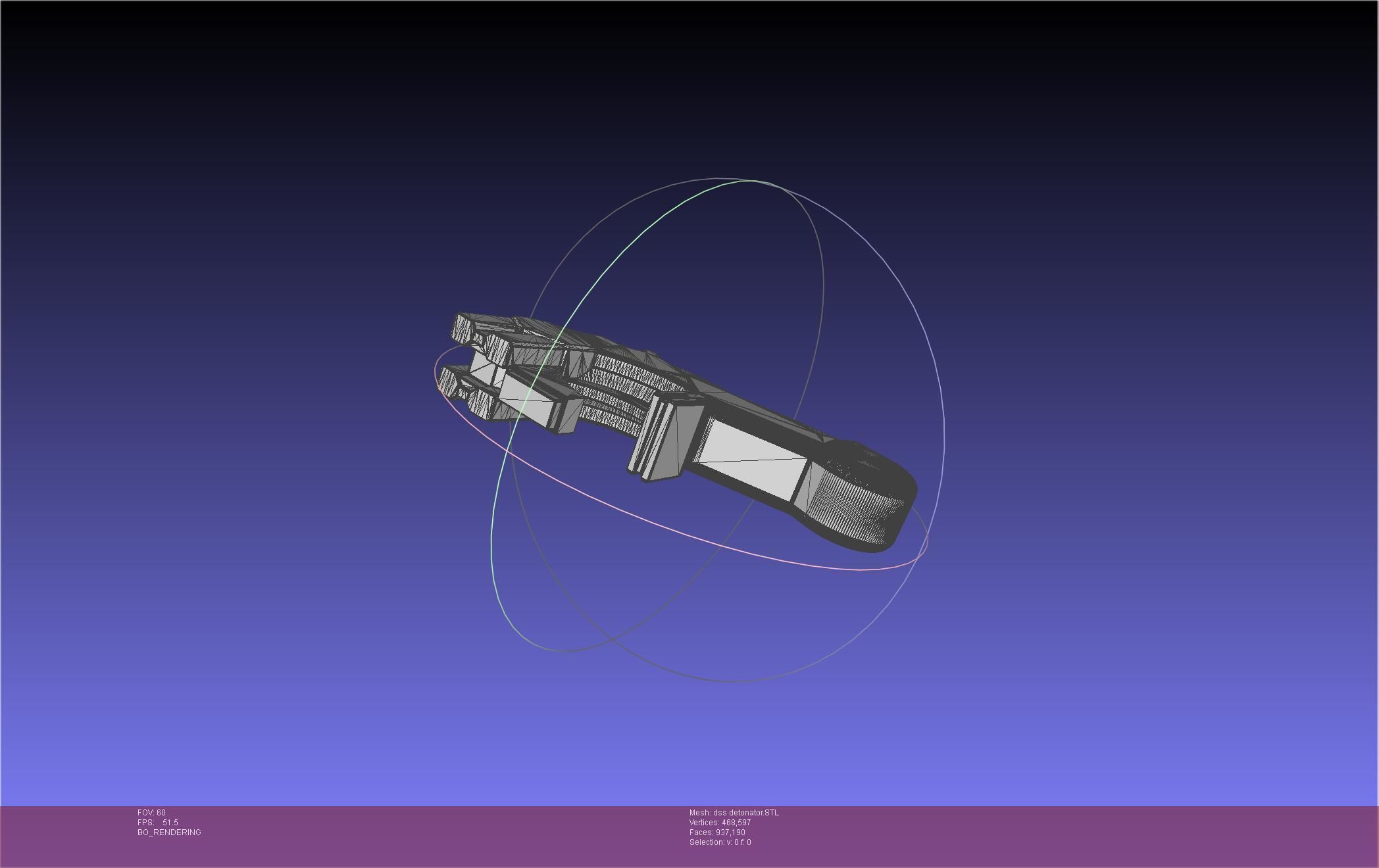 Evangelion DSS Choker Remote Detonator 3D print model_27