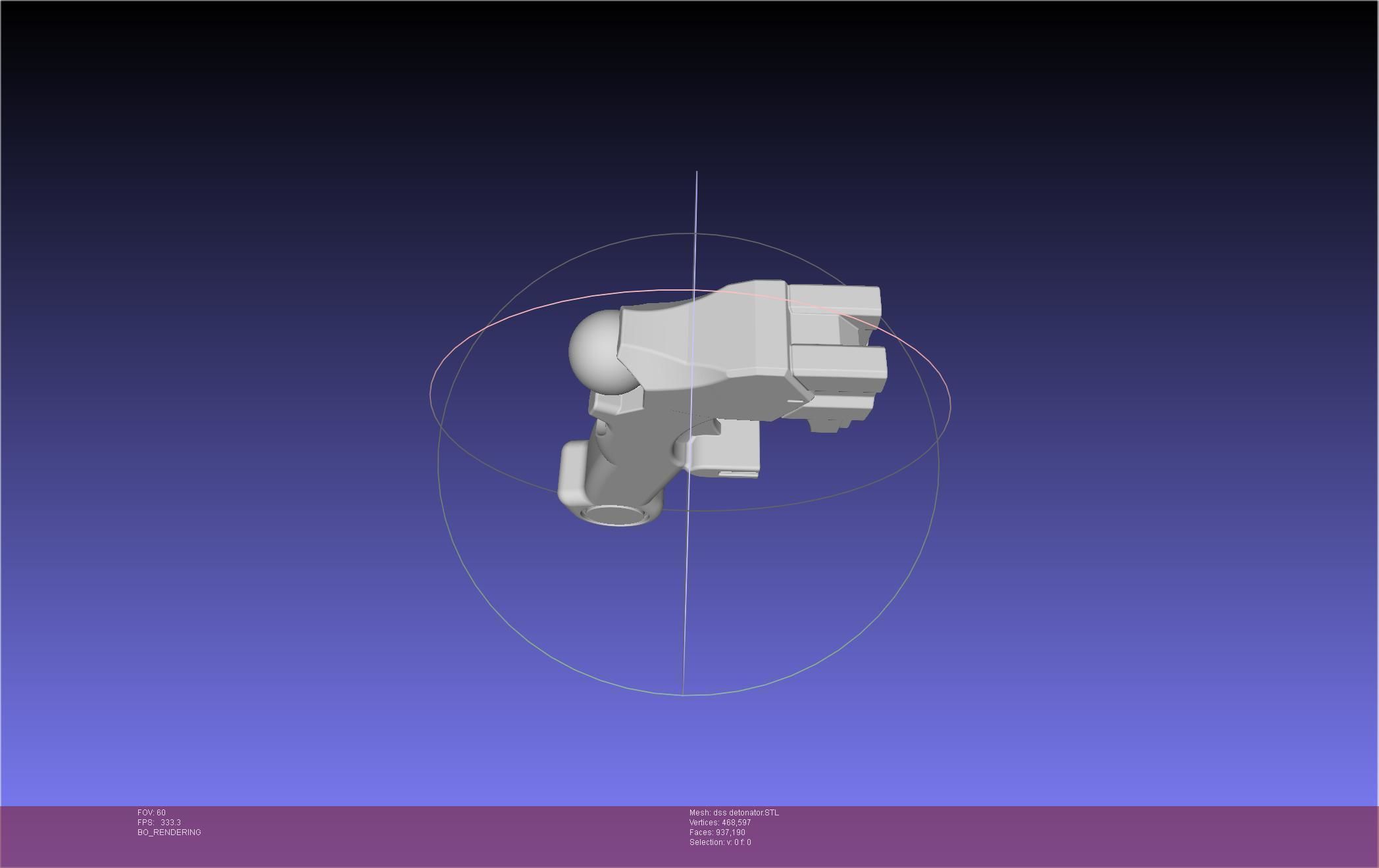 Evangelion DSS Choker Remote Detonator 3D print model_21