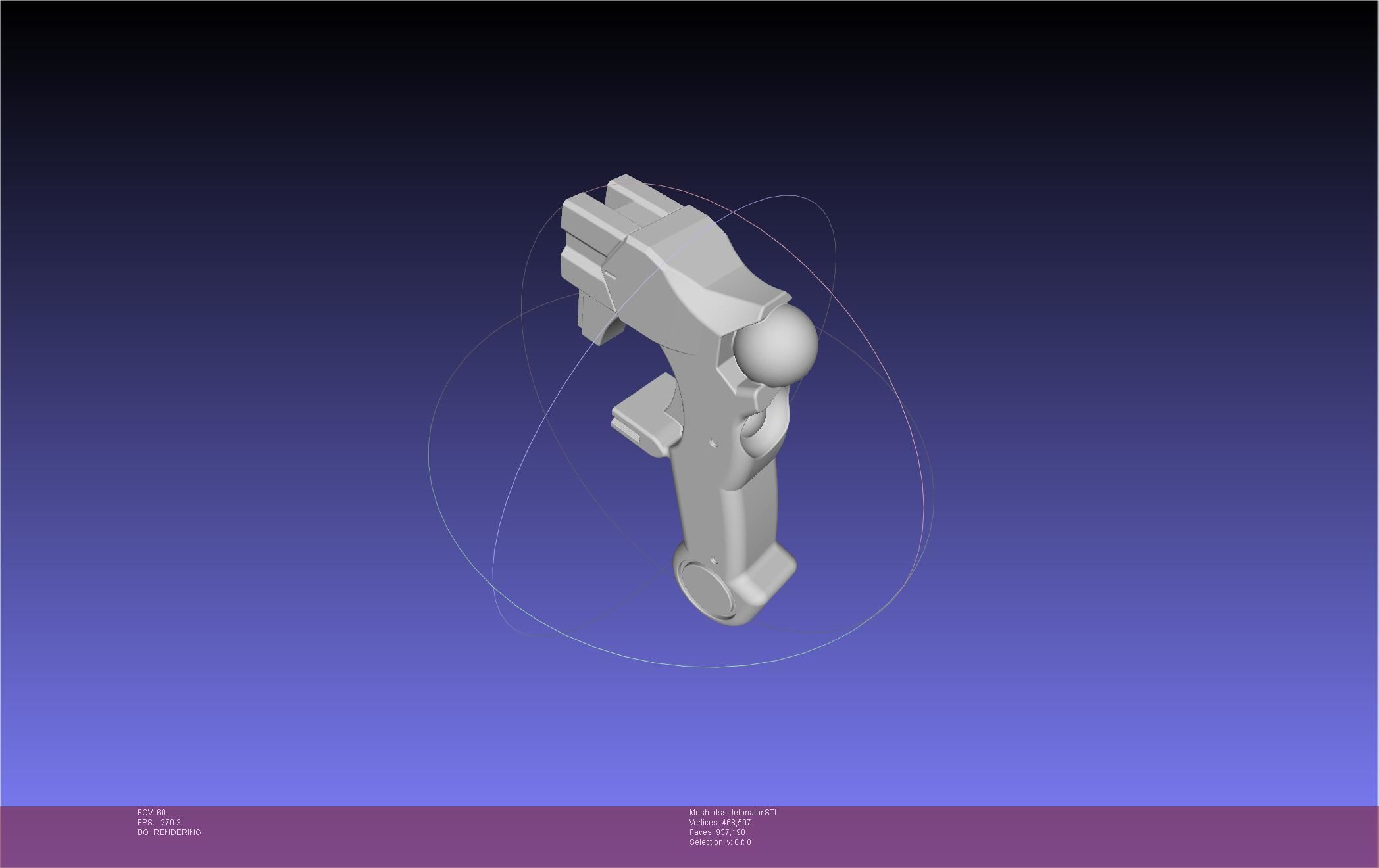 Evangelion DSS Choker Remote Detonator 3D print model_18