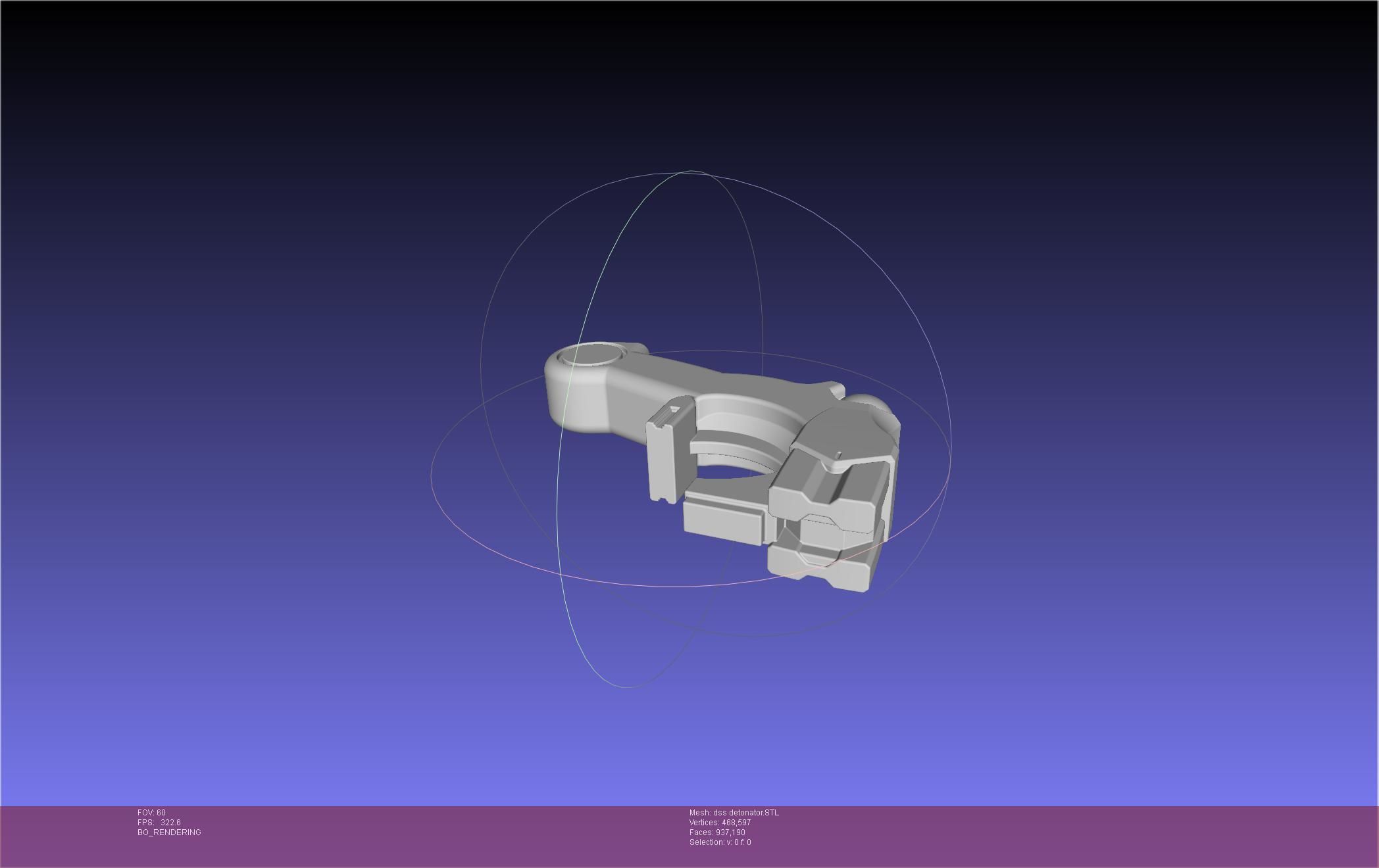 Evangelion DSS Choker Remote Detonator 3D print model_16