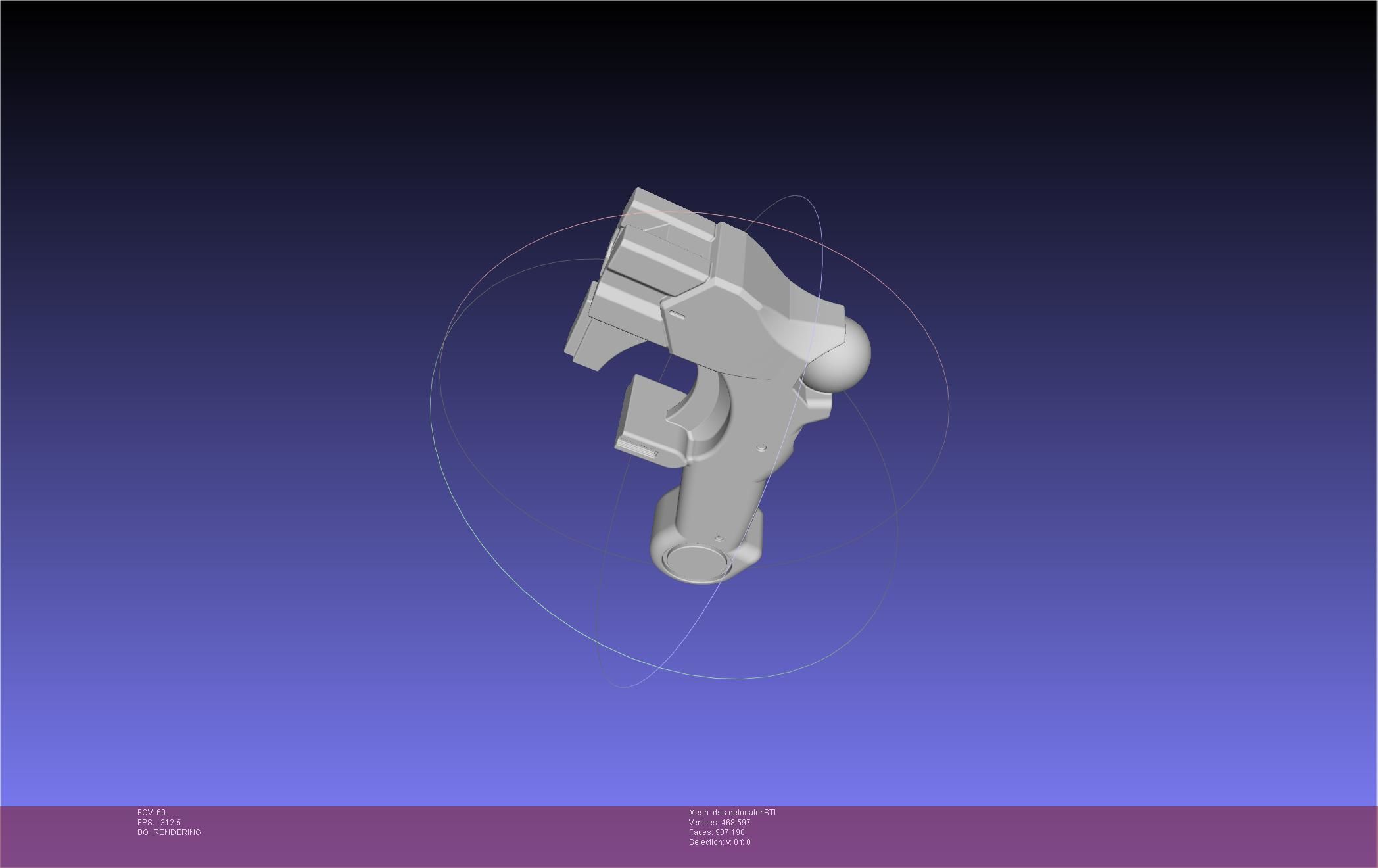 Evangelion DSS Choker Remote Detonator 3D print model_17