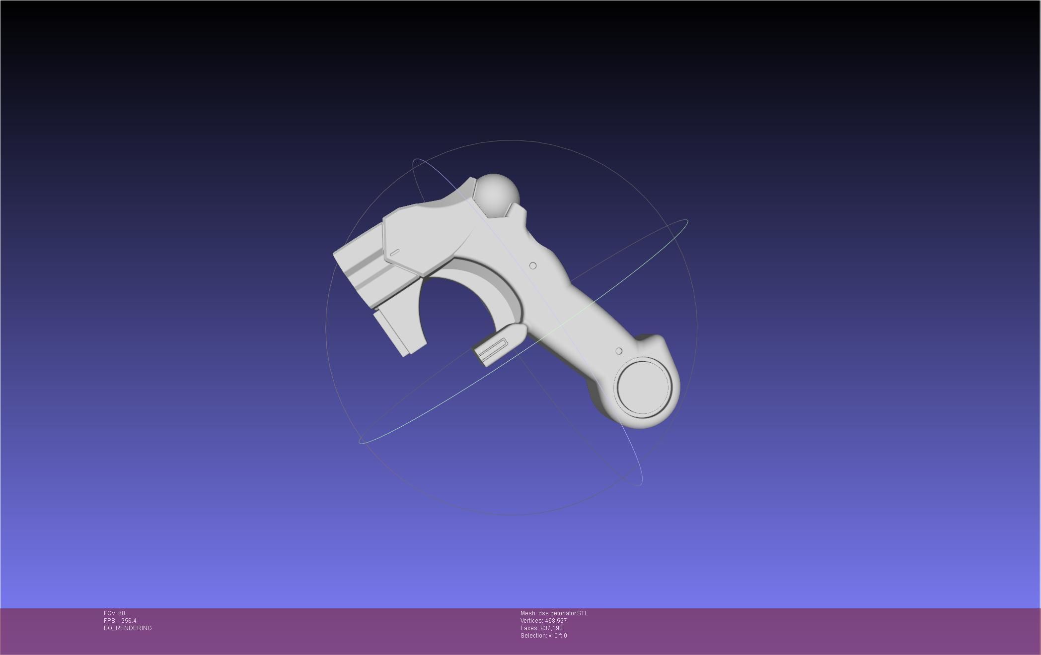 Evangelion DSS Choker Remote Detonator 3D print model_23