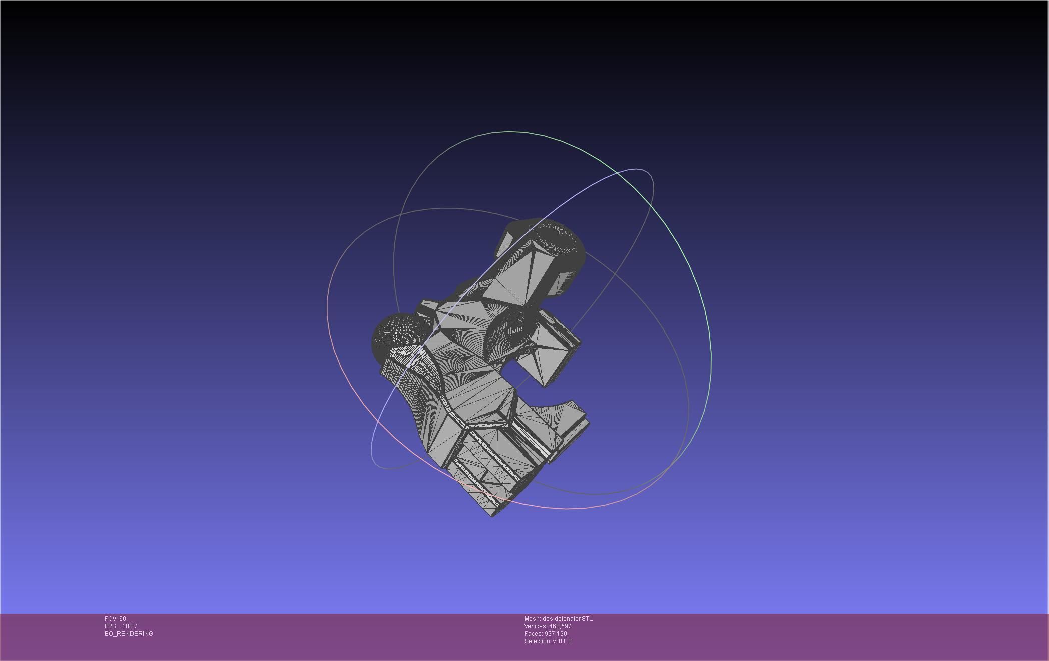 Evangelion DSS Choker Remote Detonator 3D print model_29