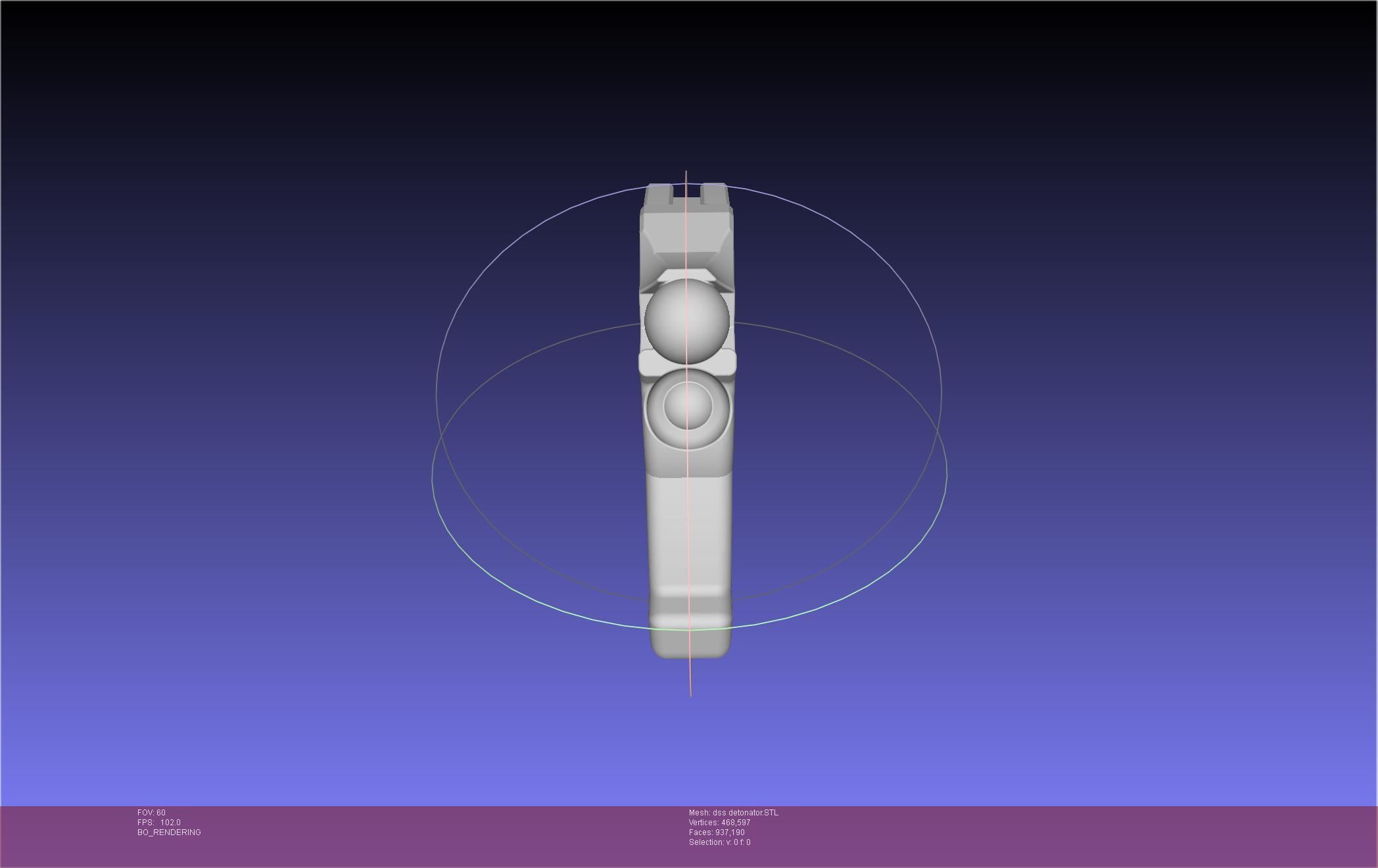 Evangelion DSS Choker Remote Detonator 3D print model_19