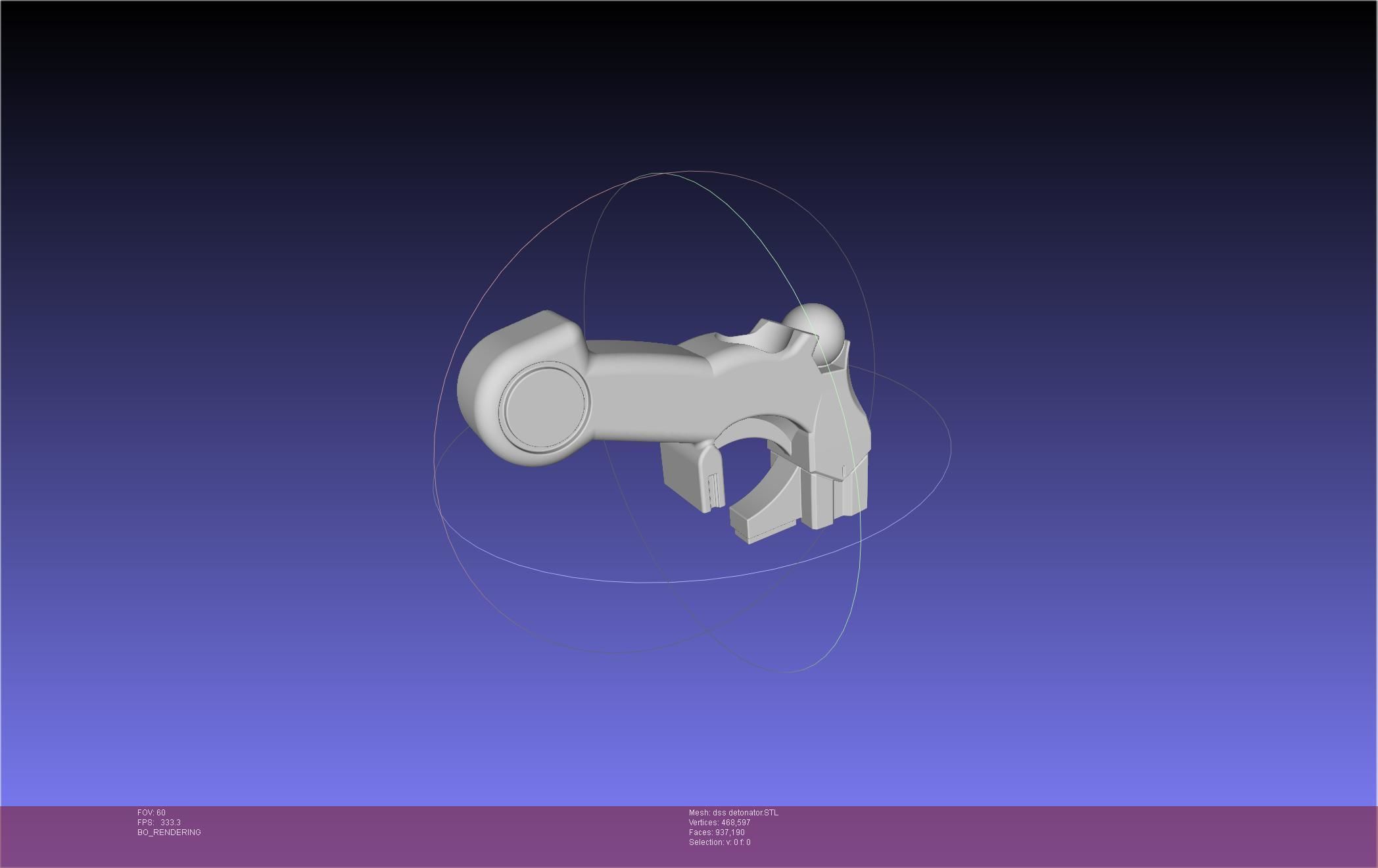 Evangelion DSS Choker Remote Detonator 3D print model_14