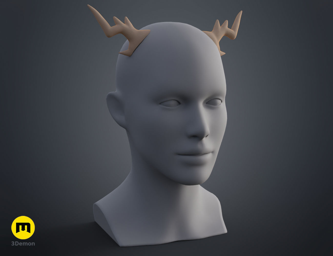 Nian Horns Arknights 3D print model_9