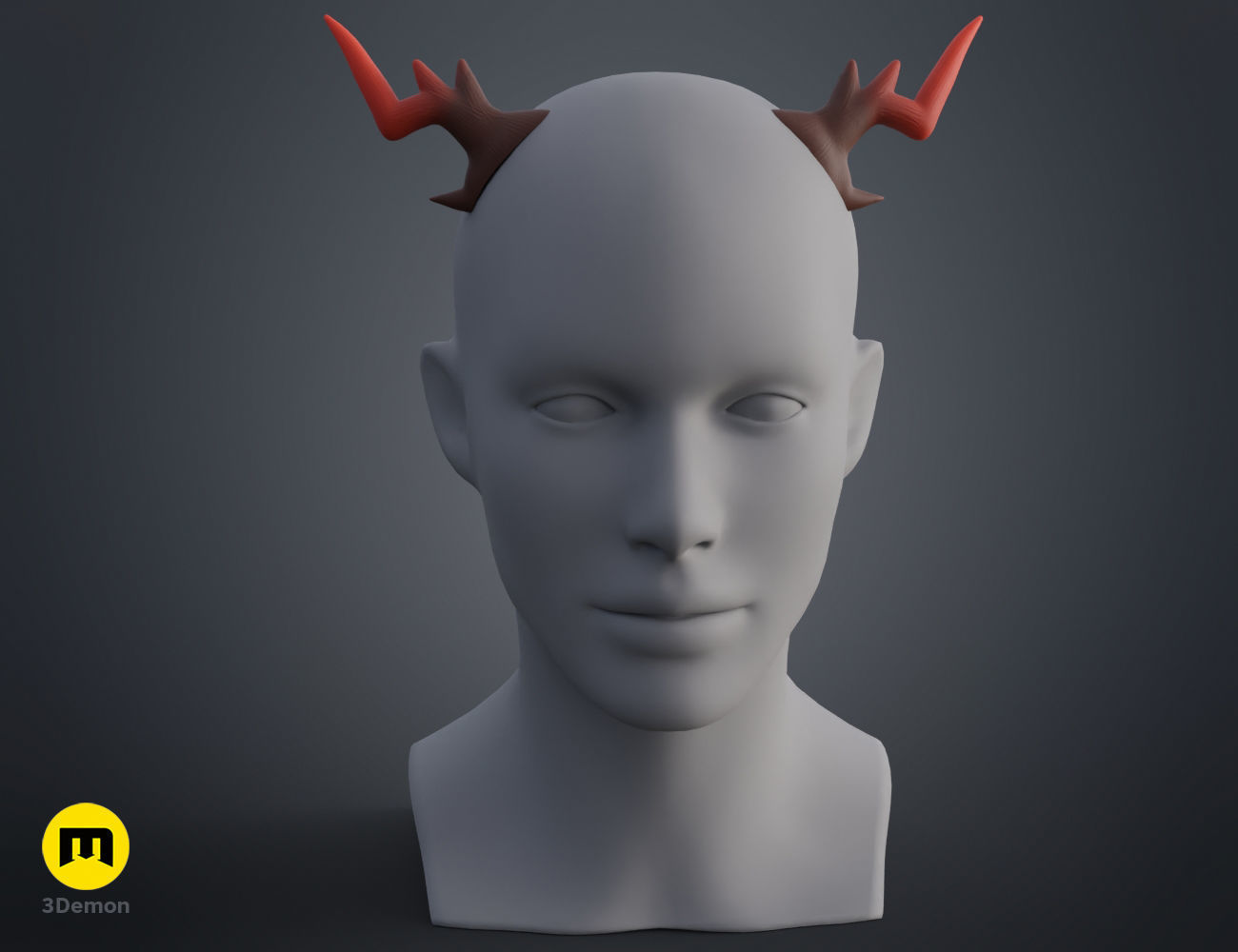 Nian Horns Arknights 3D print model_13