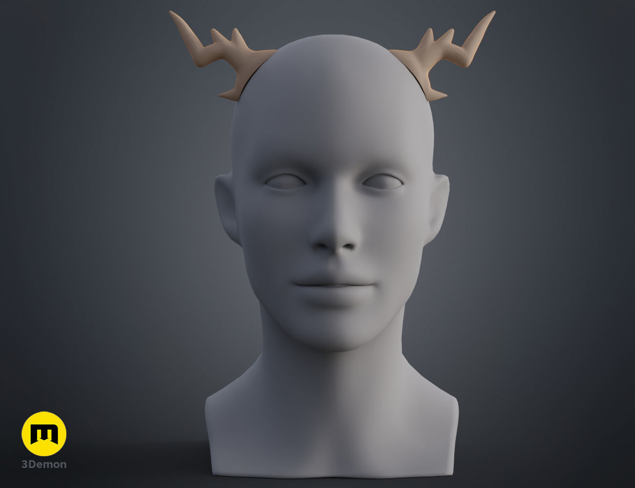 Nian Horns Arknights 3D print model_11