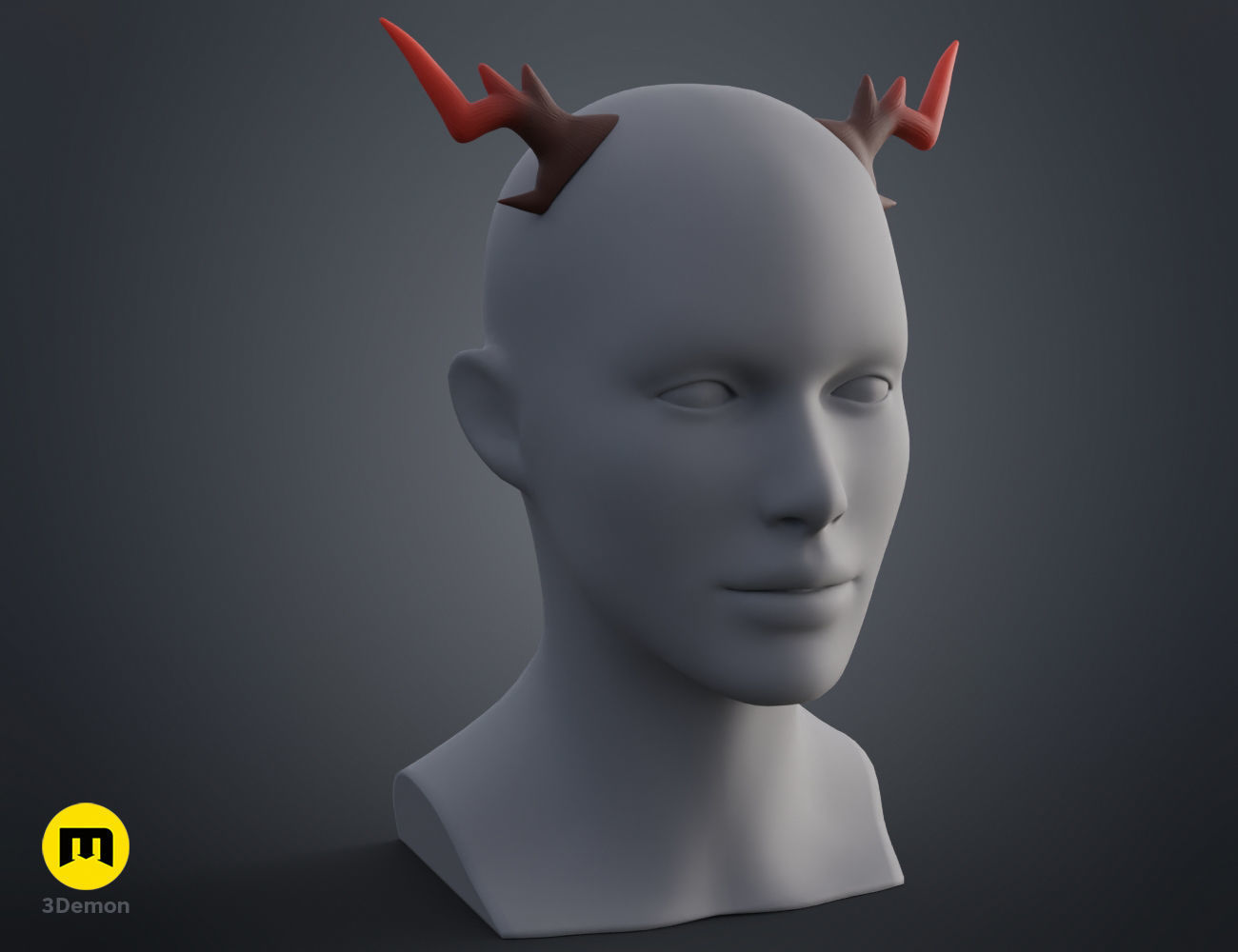 Nian Horns Arknights 3D print model_2