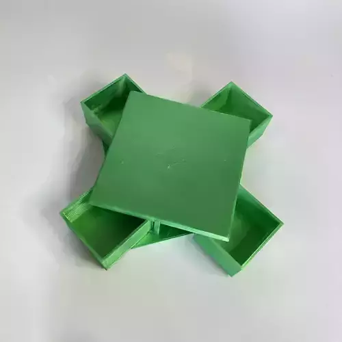 MECHANICAL ROTATING GIFT BOX 3D print model