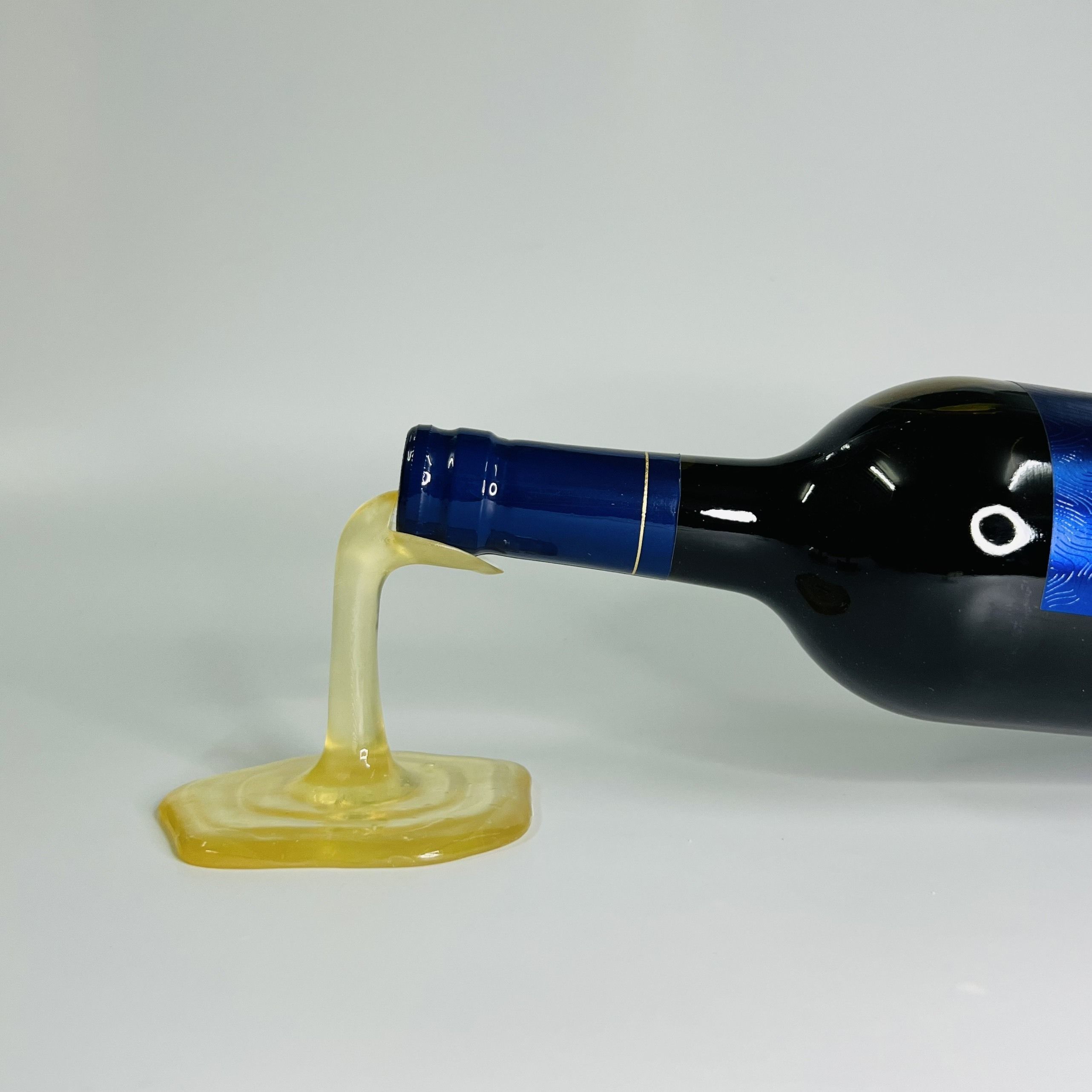 SPILLED WINE HOLDER - BOTTLE HOLDER -V2 3D print model_1