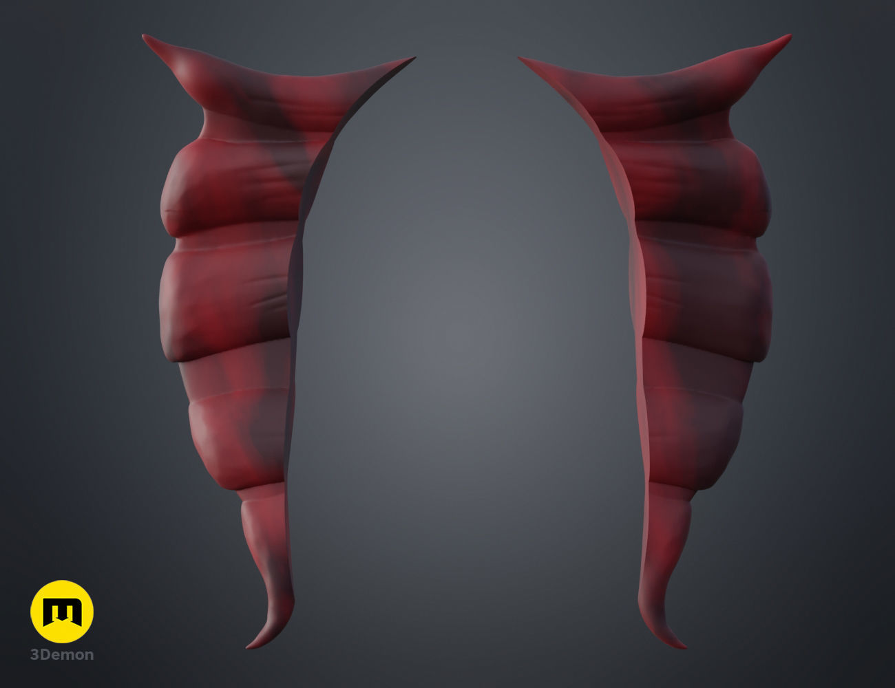 W Horns Arknights 3D print model_9