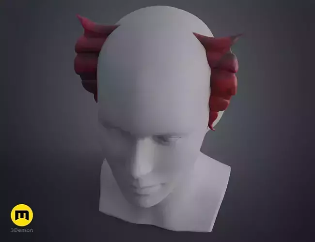 W Horns Arknights 3D print model