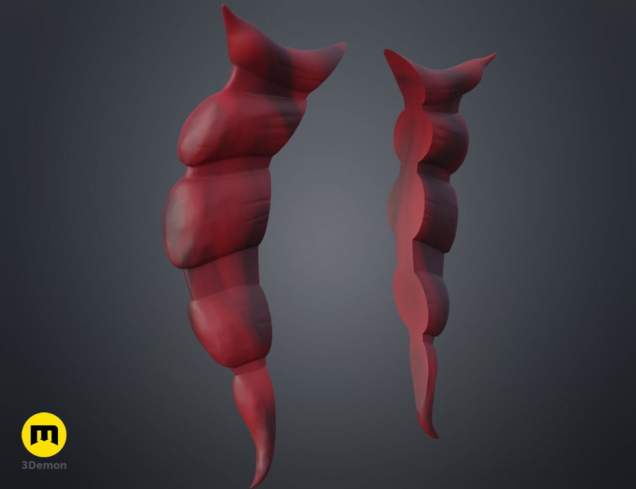 W Horns Arknights 3D print model_1