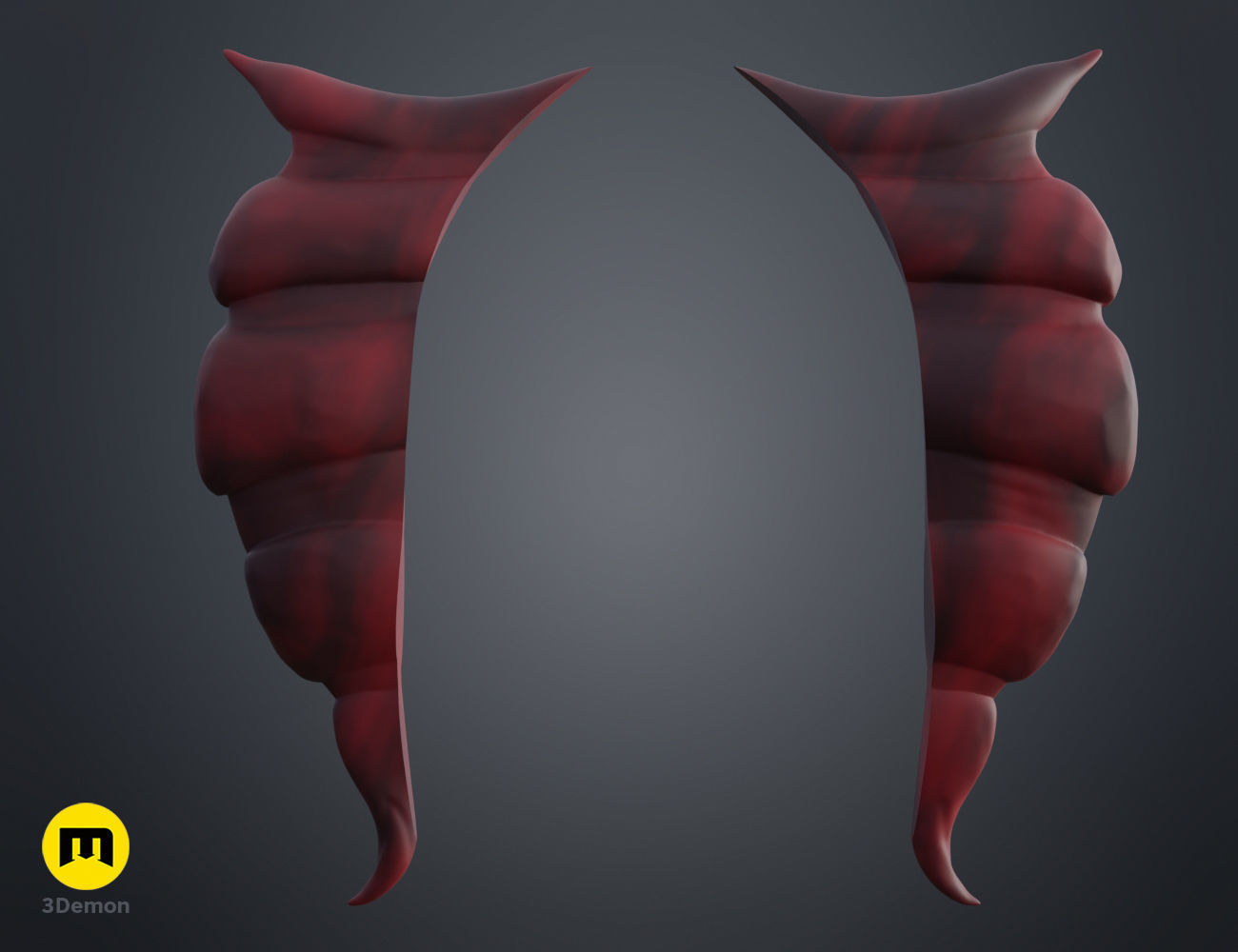 W Horns Arknights 3D print model_3