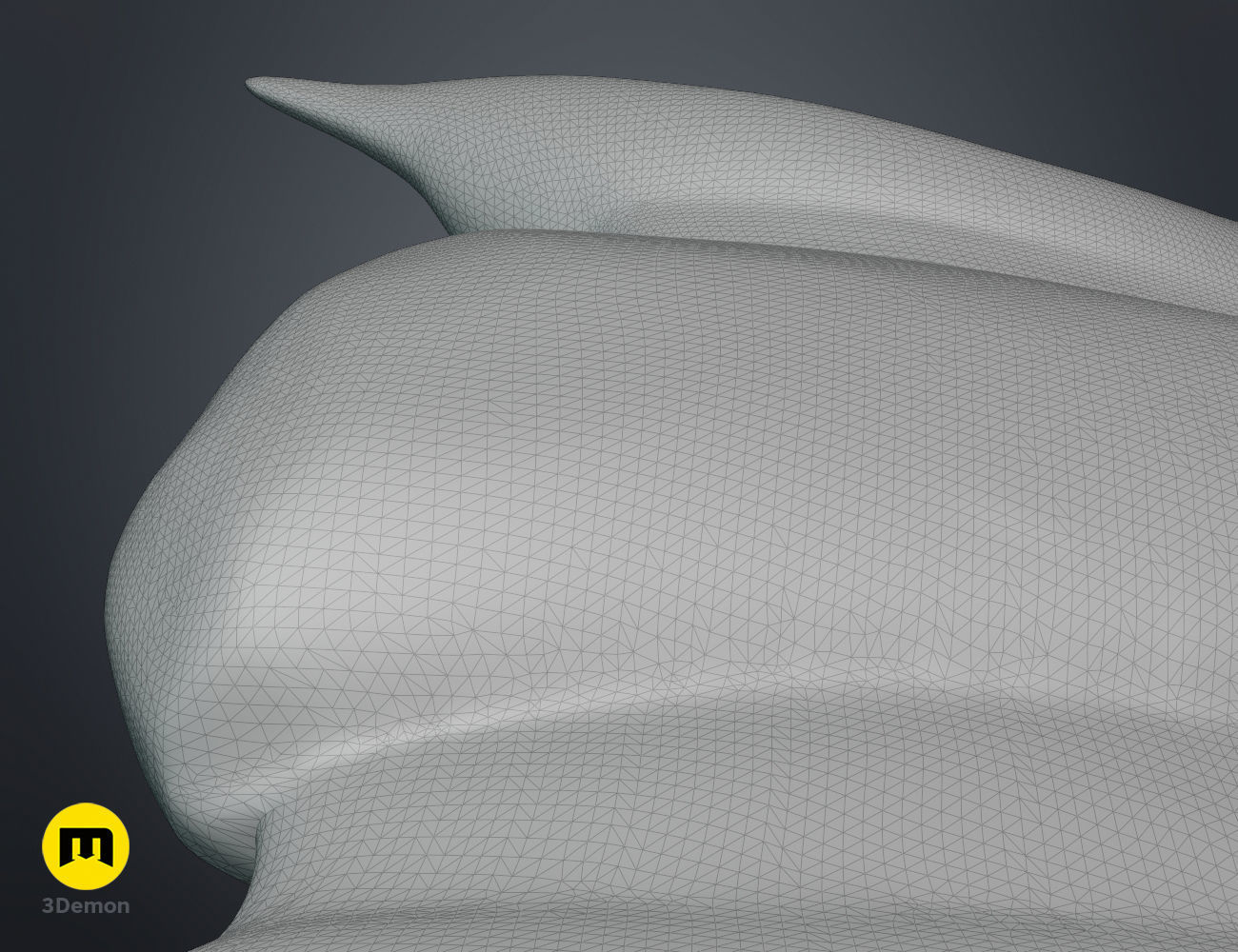 W Horns Arknights 3D print model_15