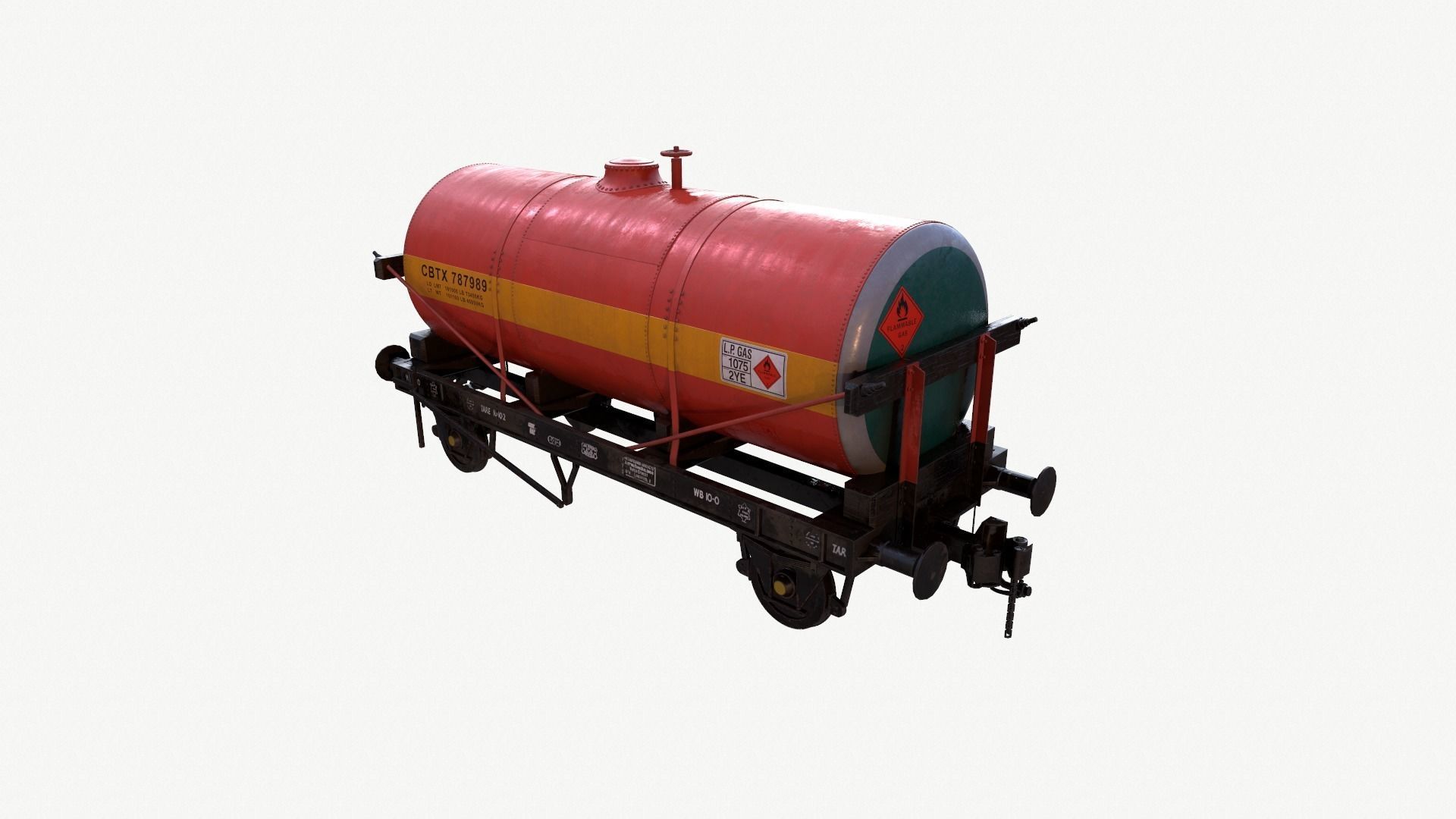 Rail Tanker 3D model_12