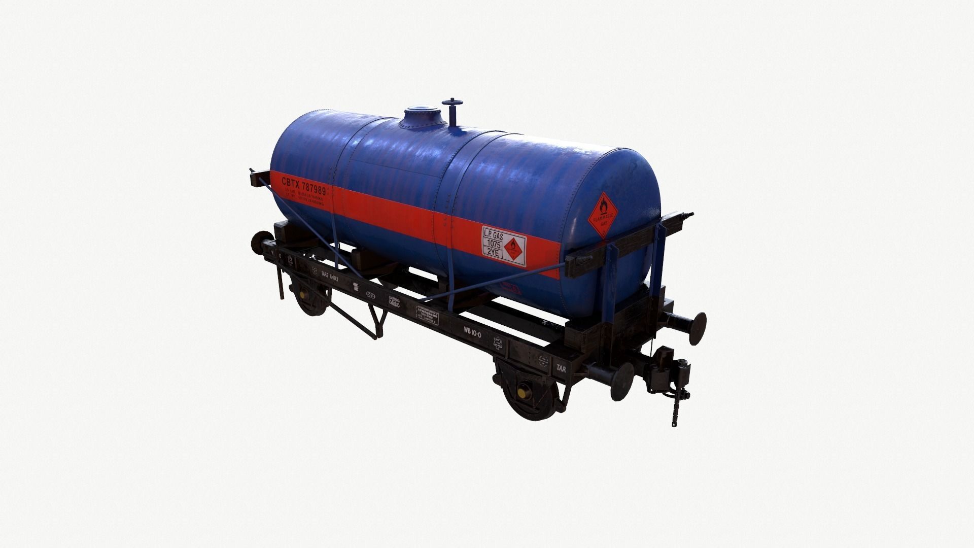 Rail Tanker 3D model_11