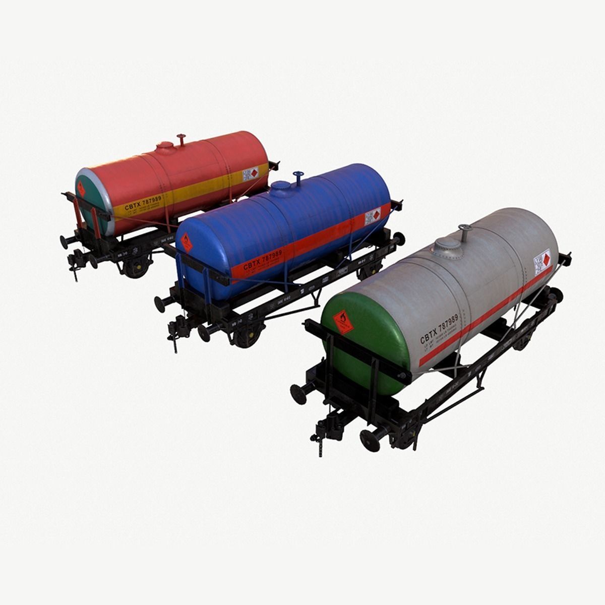 Rail Tanker 3D model_3