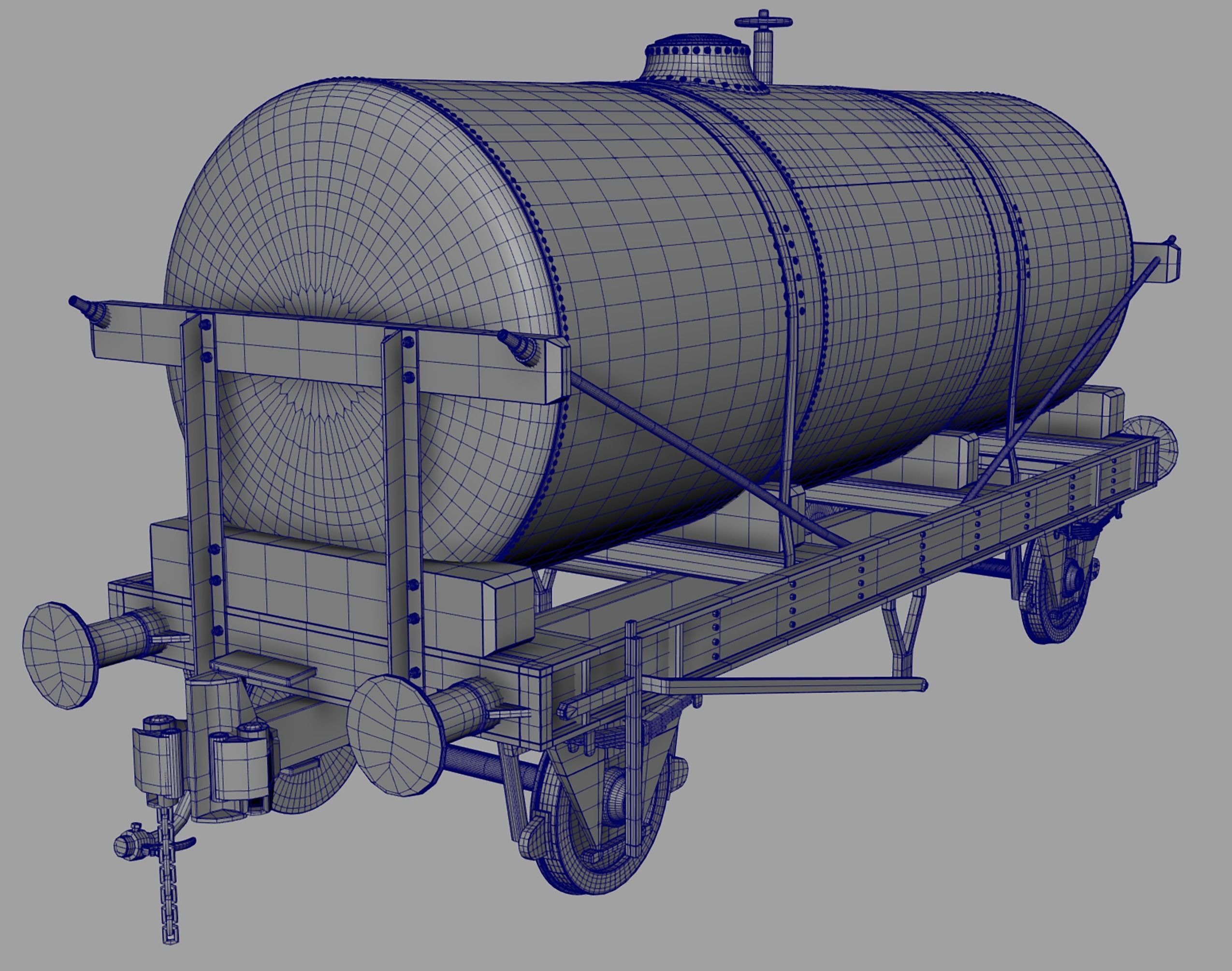Rail Tanker 3D model_29