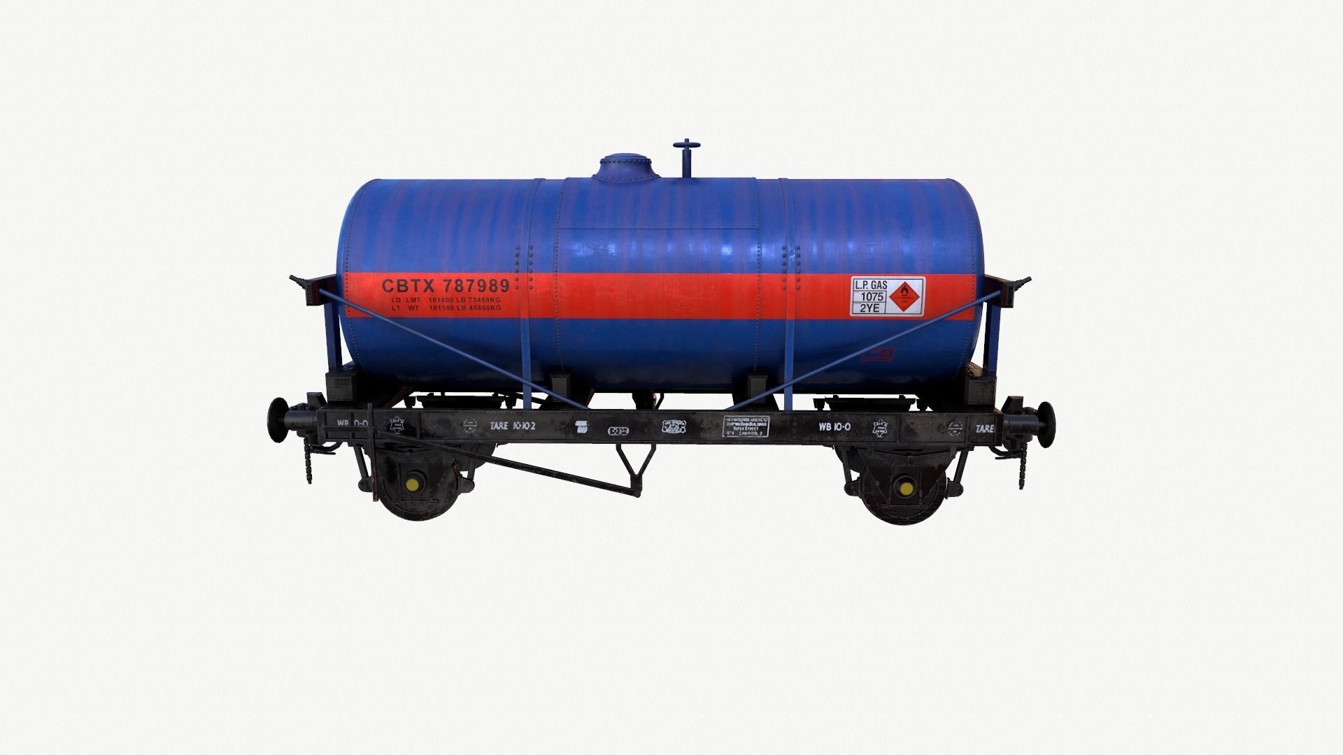 Rail Tanker 3D model_14