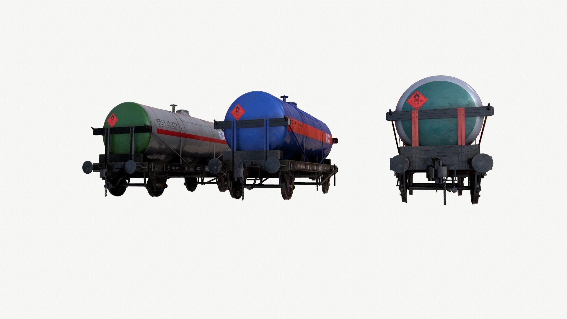 Rail Tanker 3D model_5