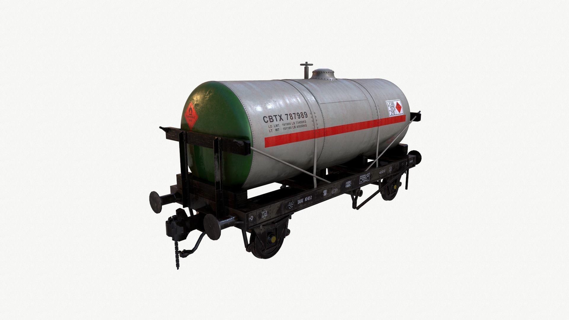 Rail Tanker 3D model_7