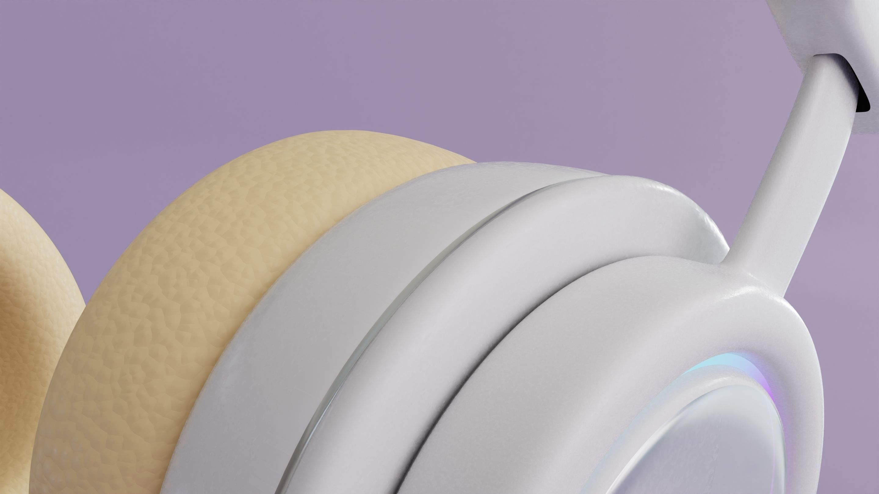 Headphones design 3D model_1