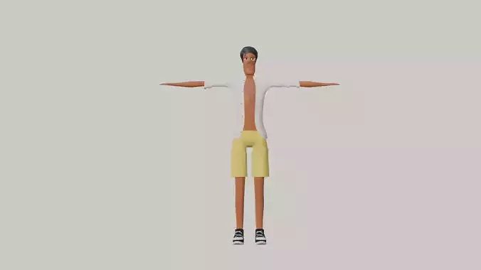 Low Poly Casual Male