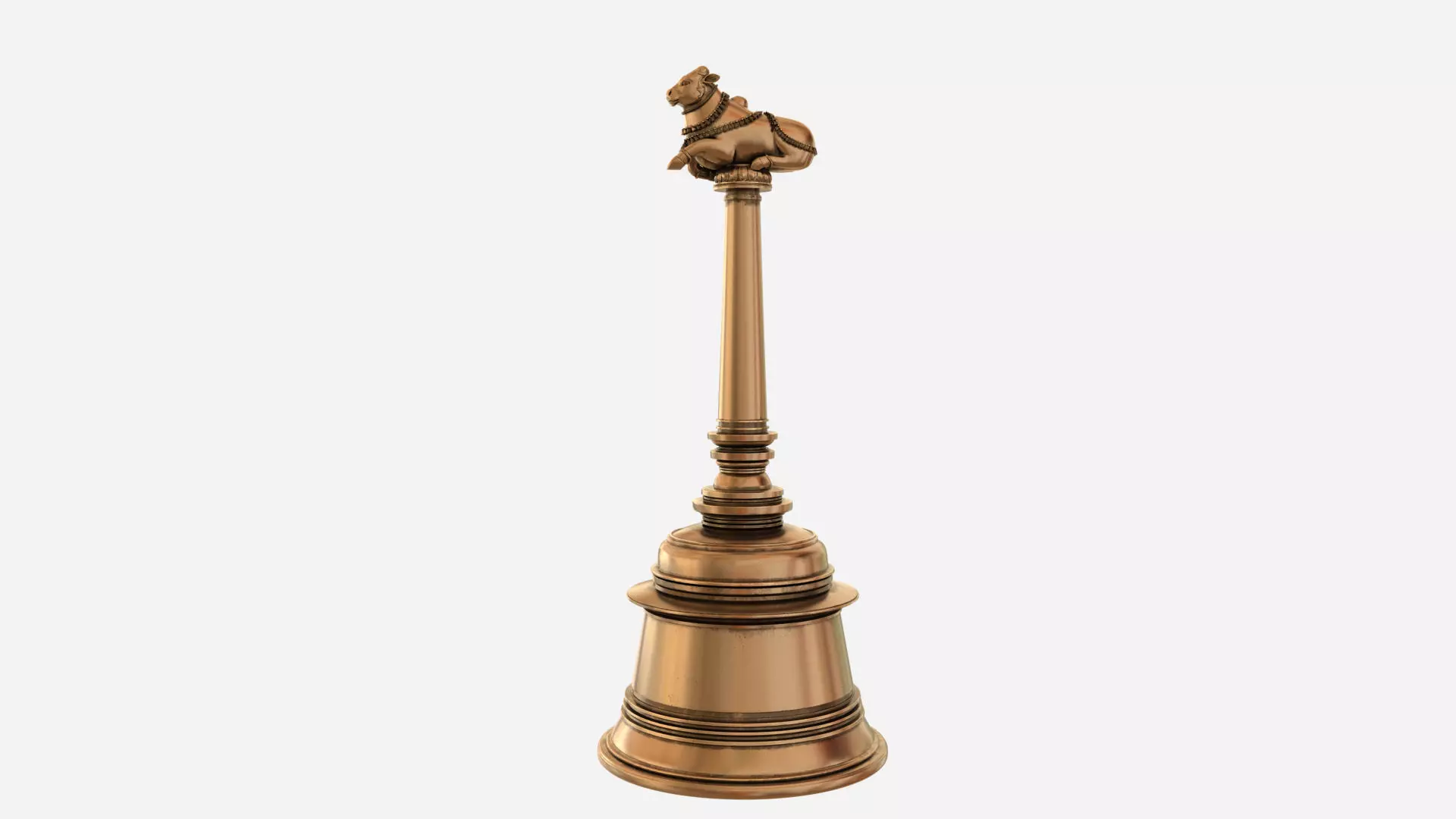 nandi bell 3D model_0