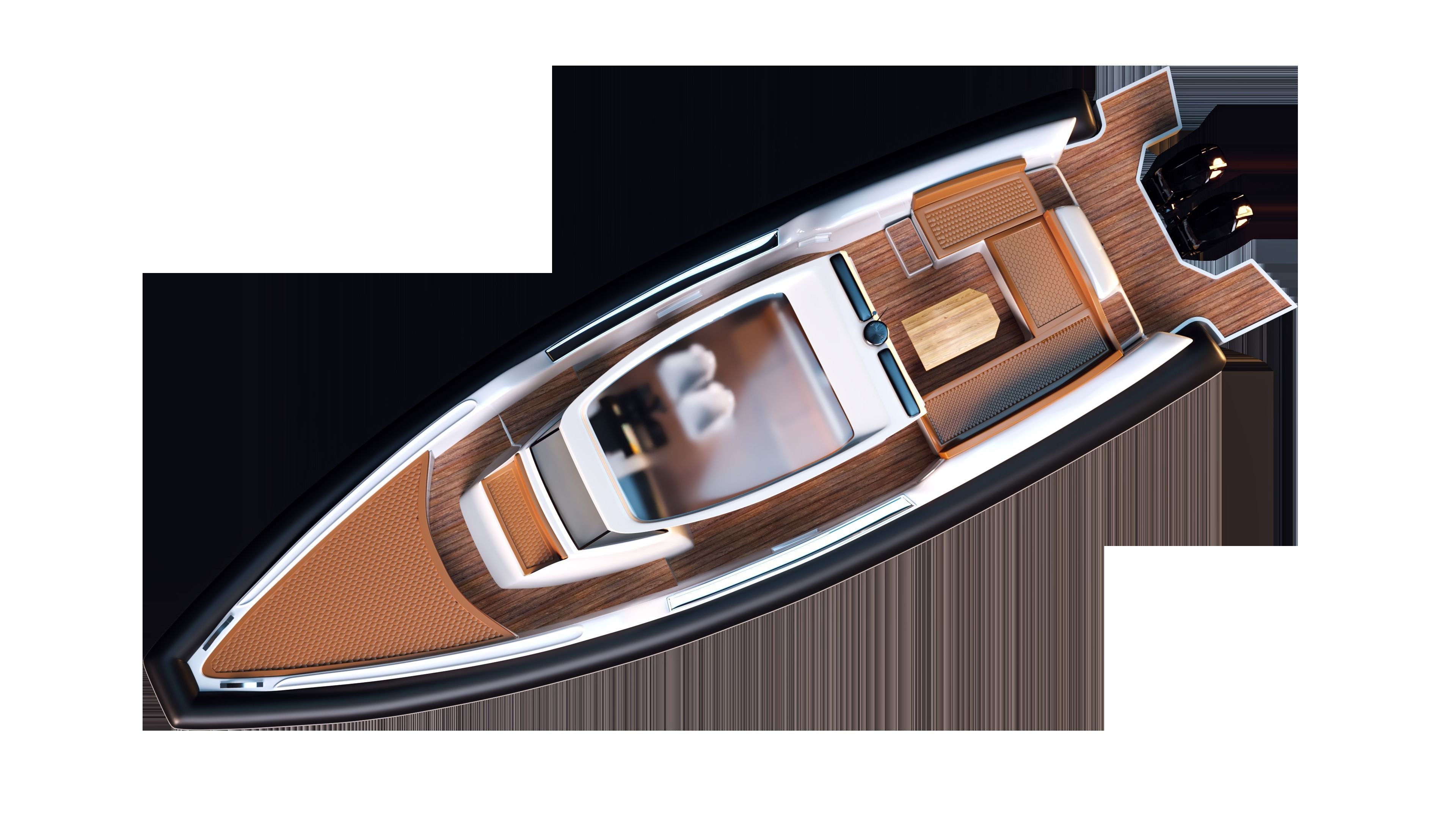 9m Rib boat 3D model_7