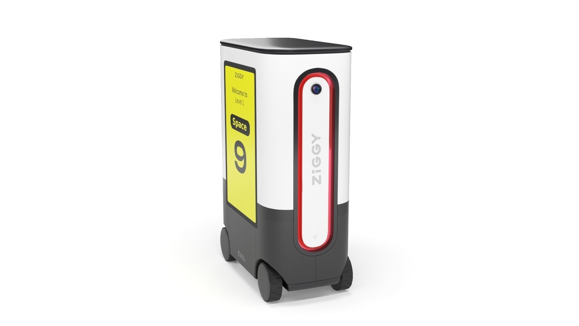 Ziggy EV Charging Robot 3D model_2