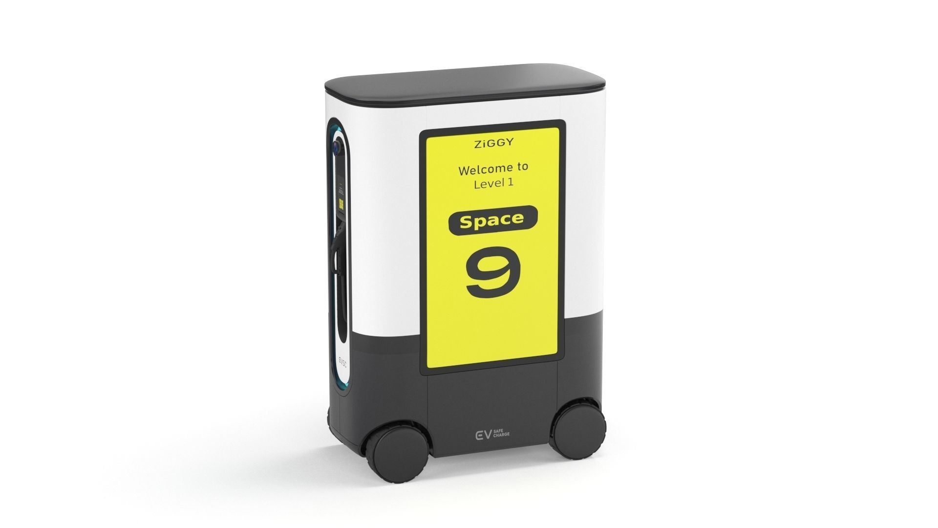 Ziggy EV Charging Robot 3D model_1